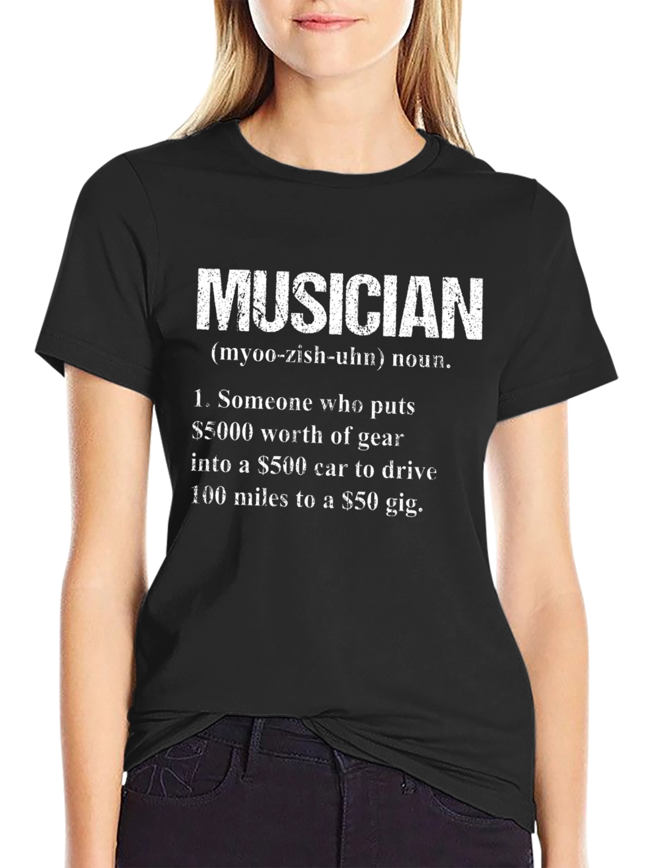 Musician Definition T-Shirt - Funny Musician Gift