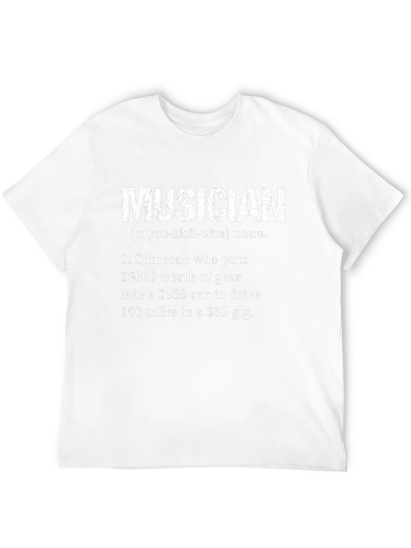 Musician Definition T-Shirt - Funny Musician Gift