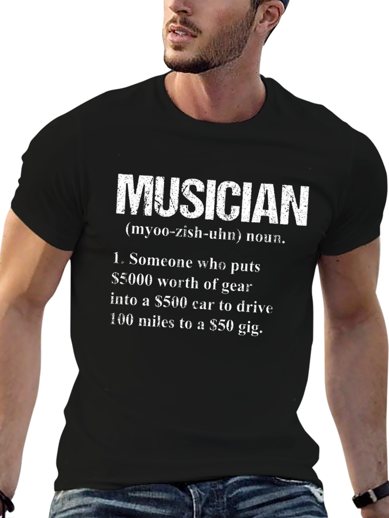 Musician Definition T-Shirt - Funny Musician Gift