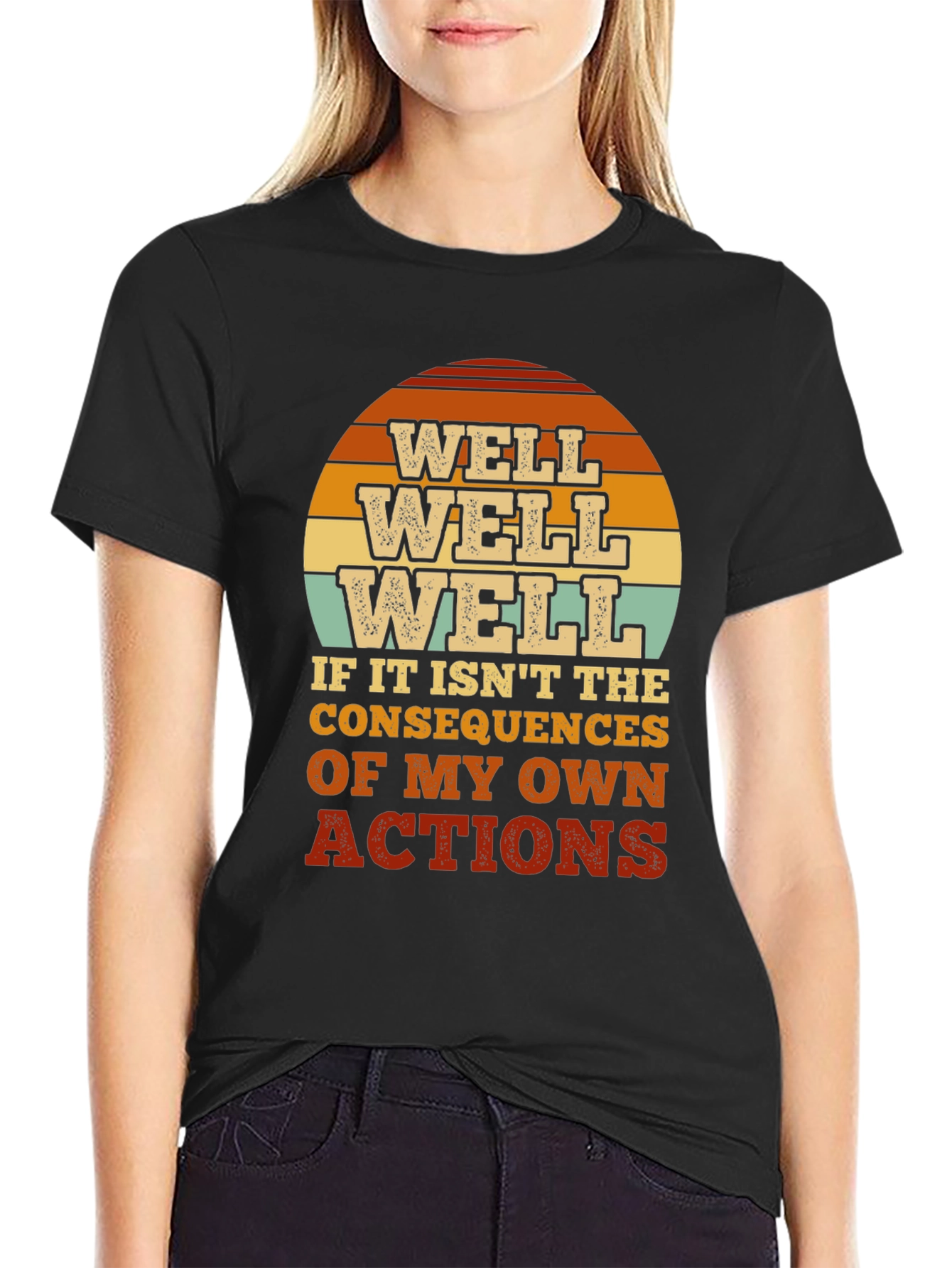 Well Well Well Mens Graphic T-Shirt - Consequences Tee