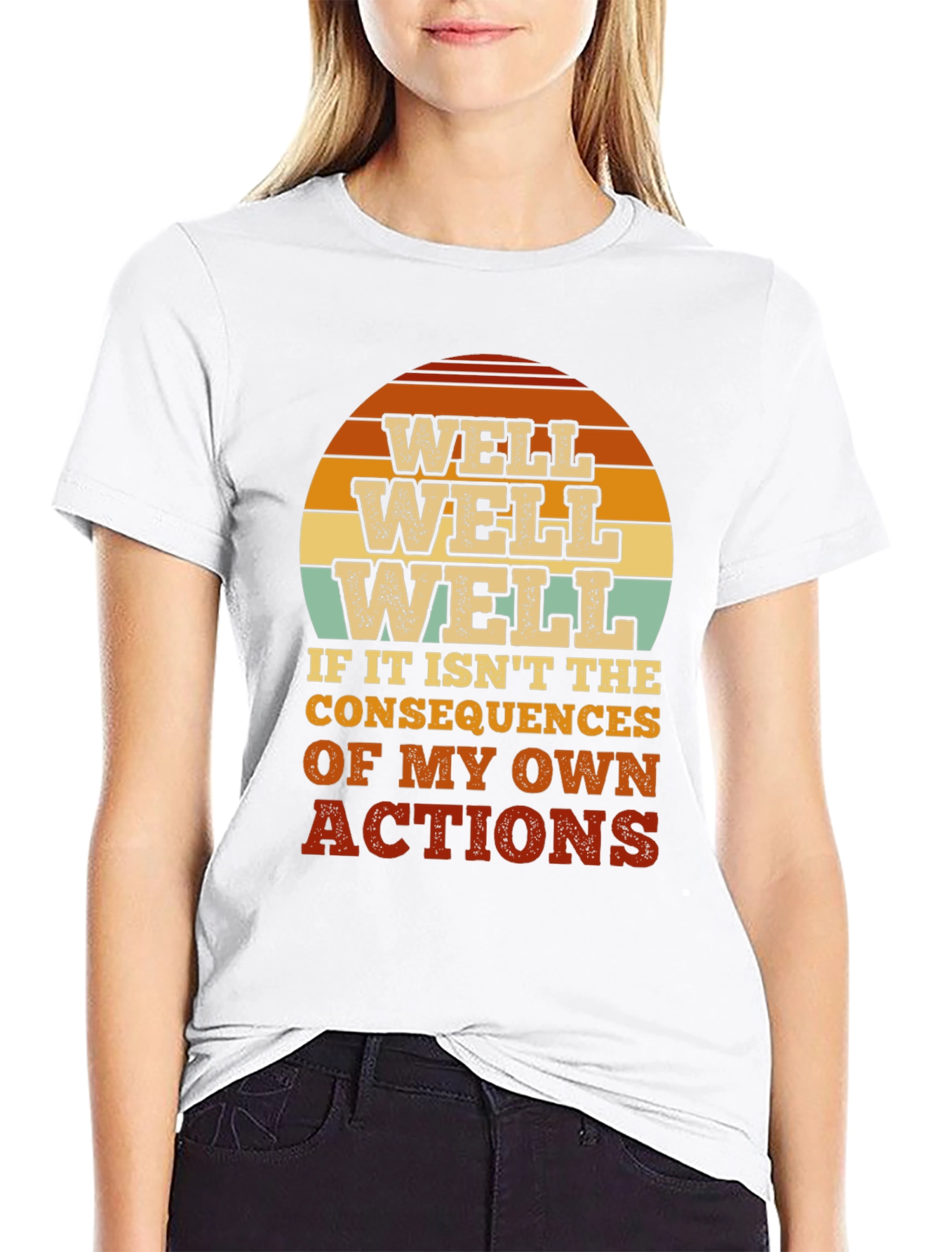 Well Well Well Mens Graphic T-Shirt - Consequences Tee