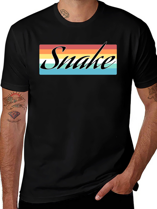 Retro Snake T-Shirt - Classic Design