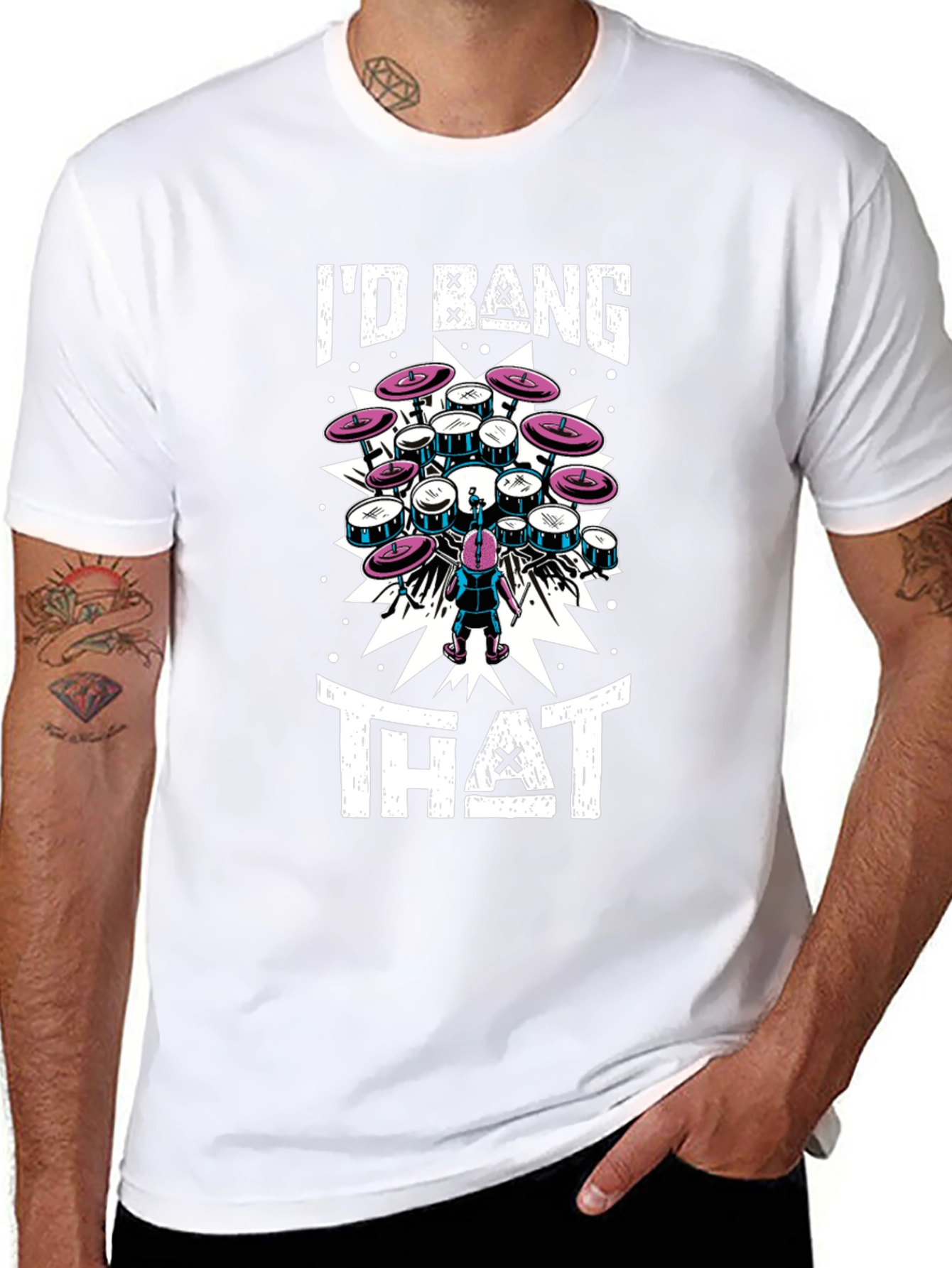 Id Bang That Drum Set T-Shirt