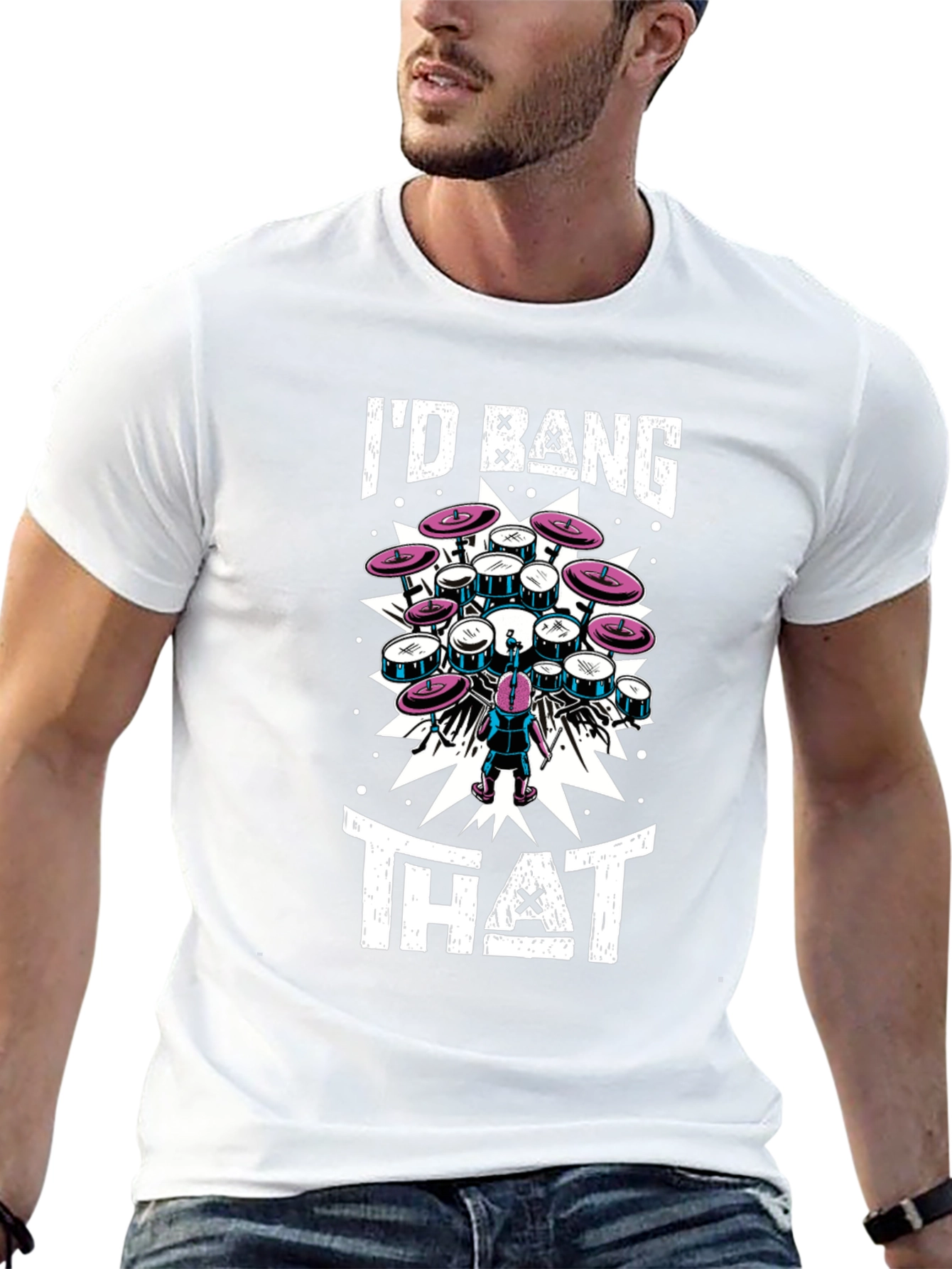 Id Bang That Drum Set T-Shirt