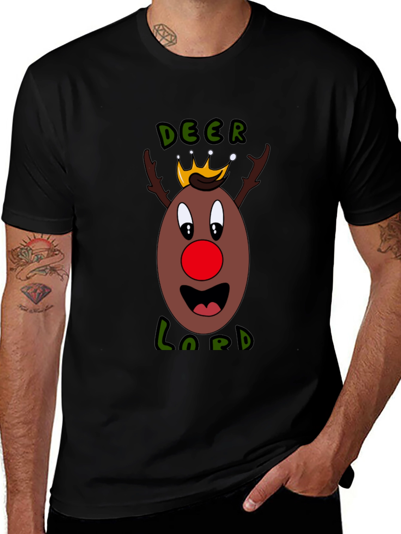 Deer Lord Graphic T-Shirt
