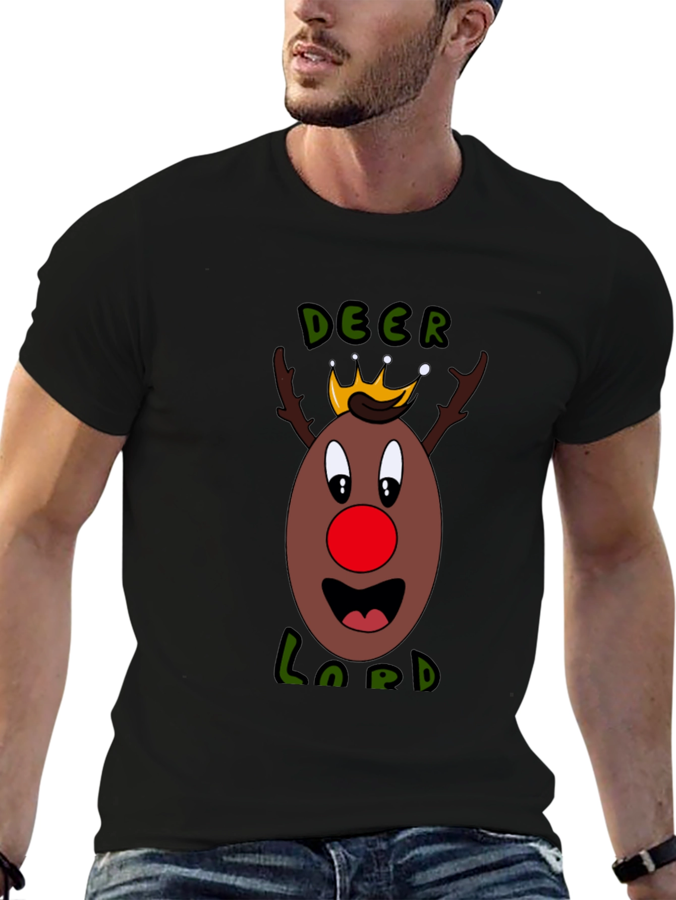 Deer Lord Graphic T-Shirt