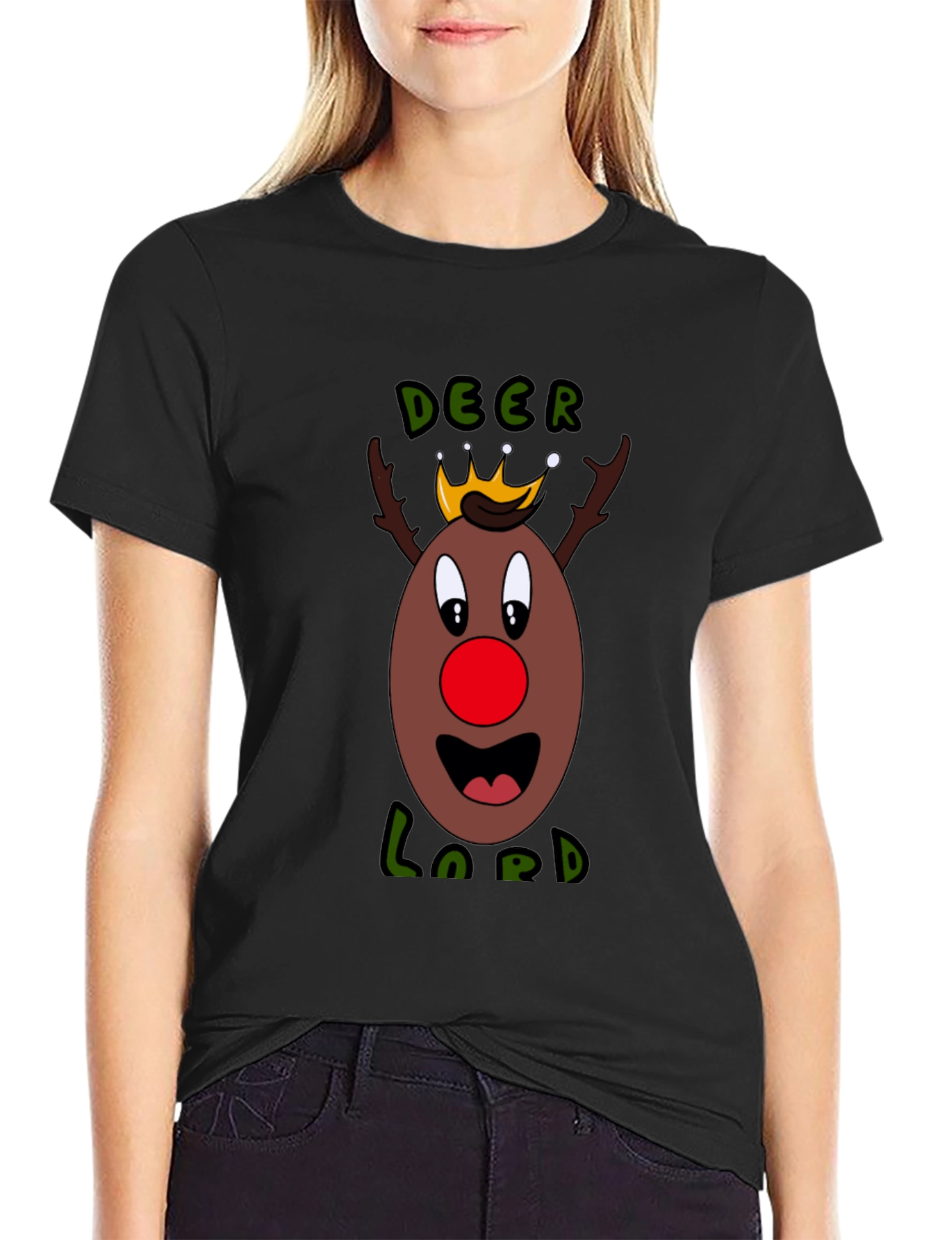 Deer Lord Graphic T-Shirt