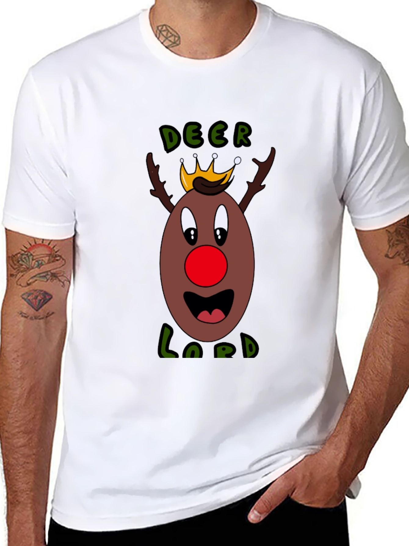 Deer Lord Graphic T-Shirt