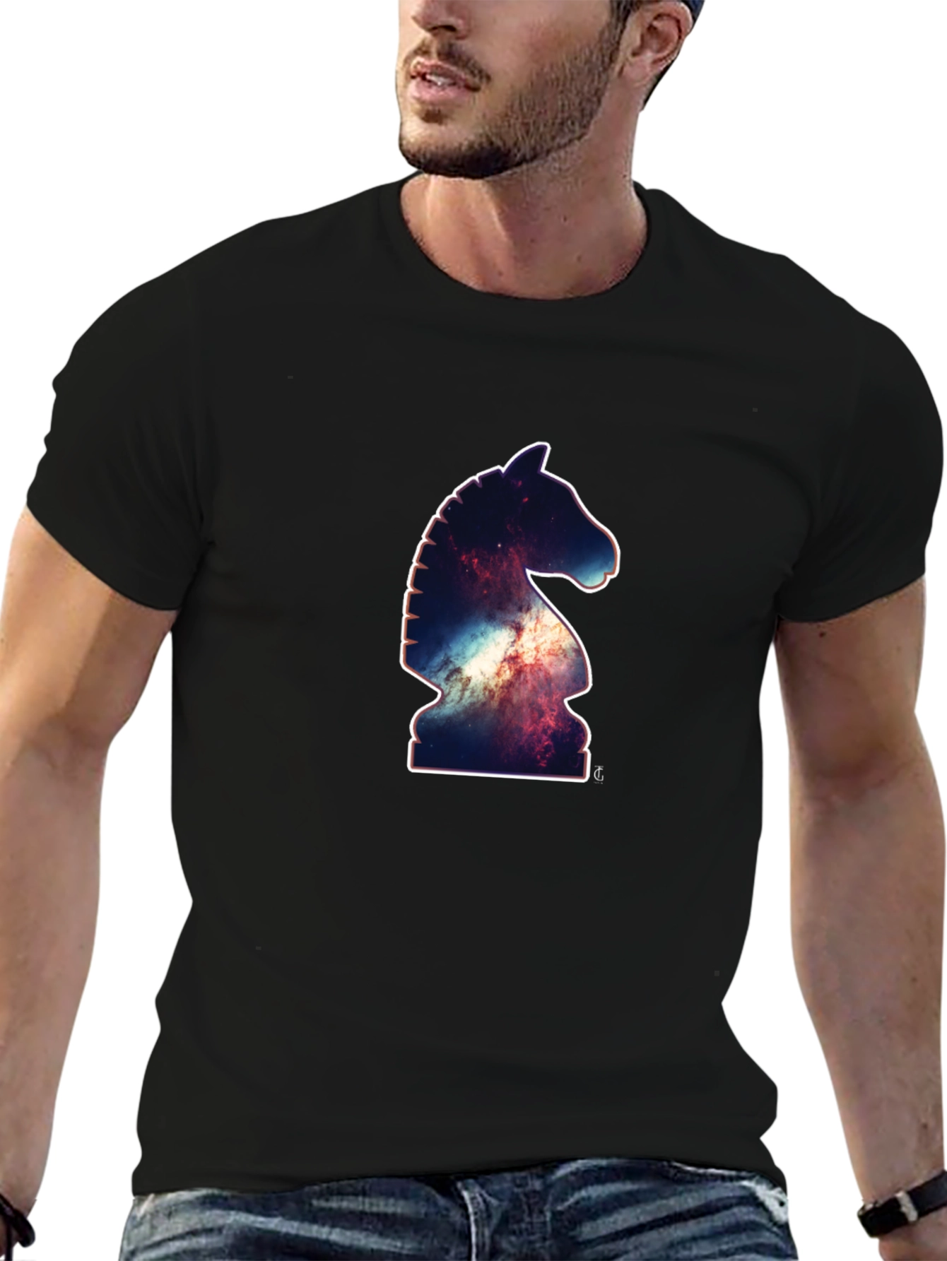 Galaxy Knight T-Shirt - Black