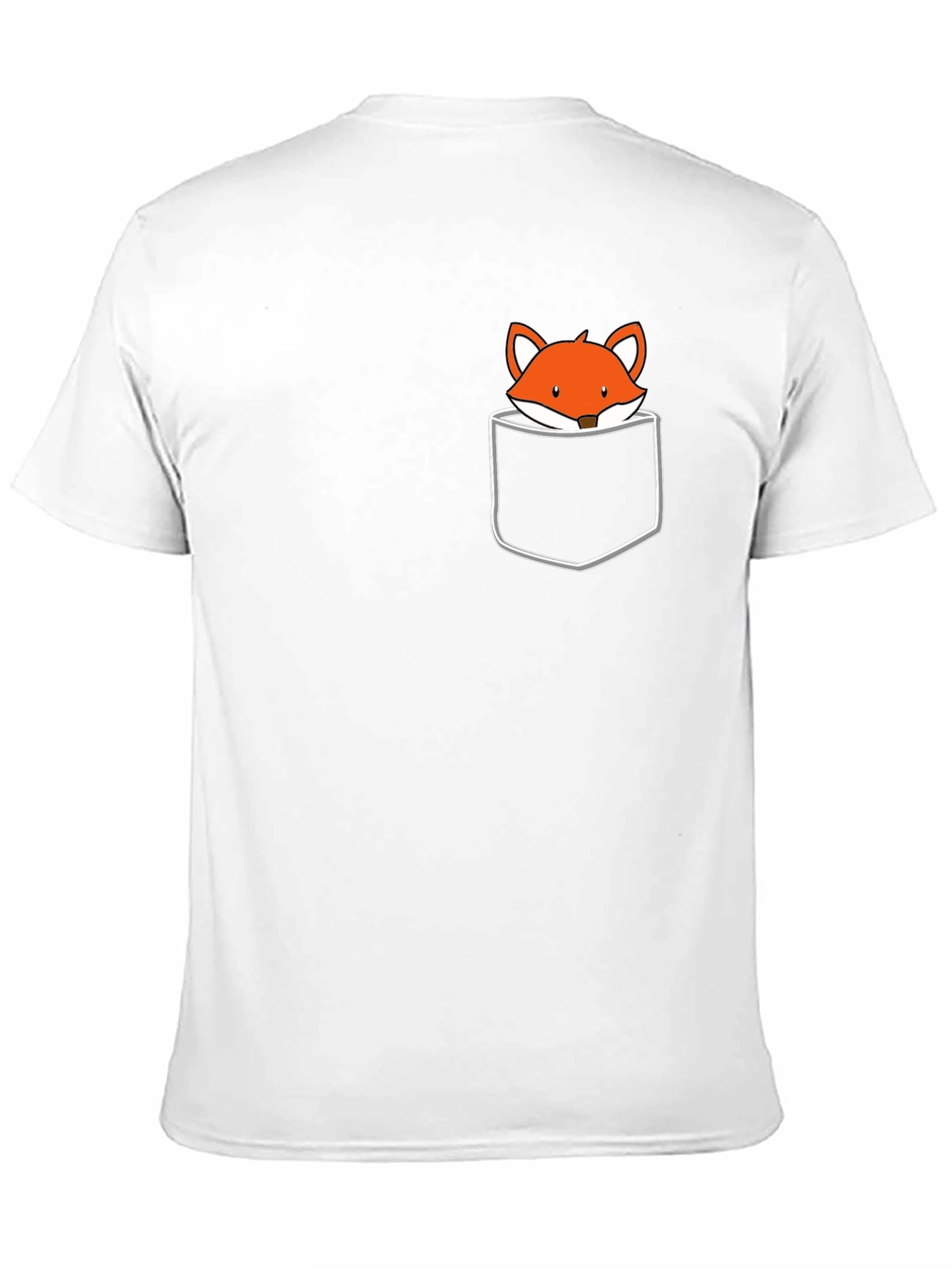 Fox Pocket T-Shirt - Cute & Casual Style