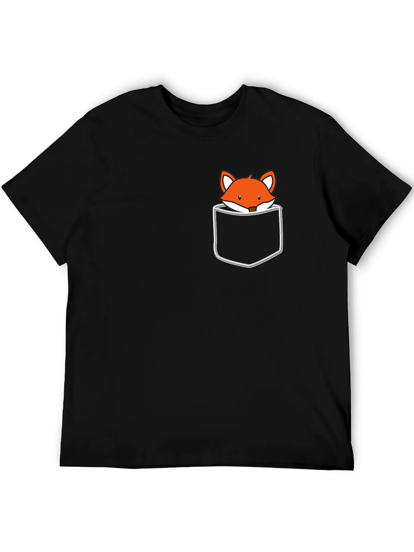 Fox Pocket T-Shirt - Cute & Casual Style