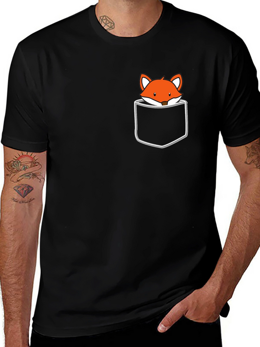 Fox Pocket T-Shirt - Cute & Casual Style