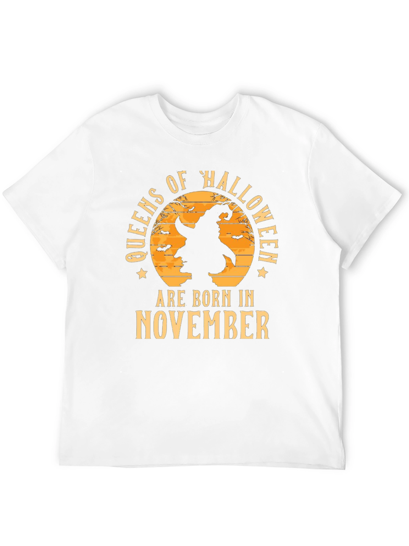 Queens of Halloween Born in November T-Shirt