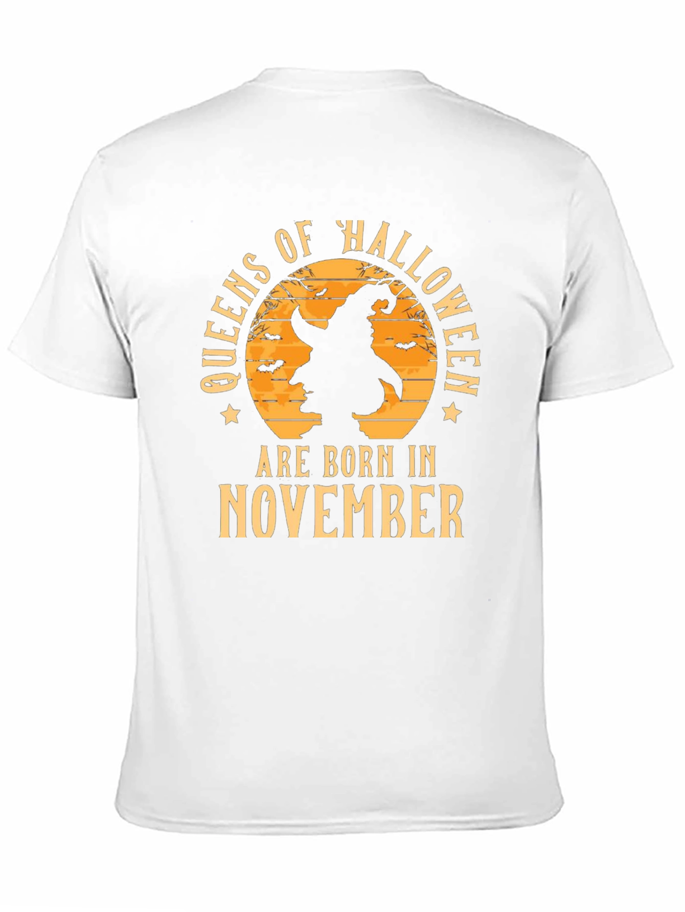 Queens of Halloween Born in November T-Shirt