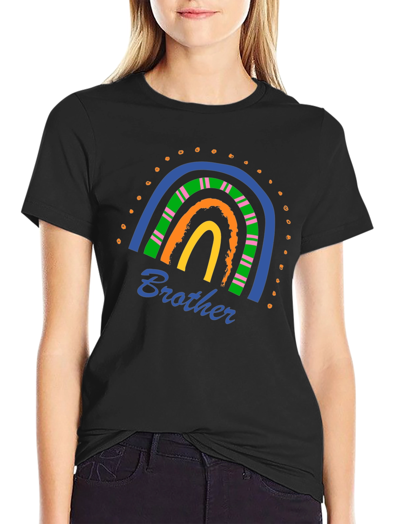 Brother Rainbow Graphic Tee - Unisex