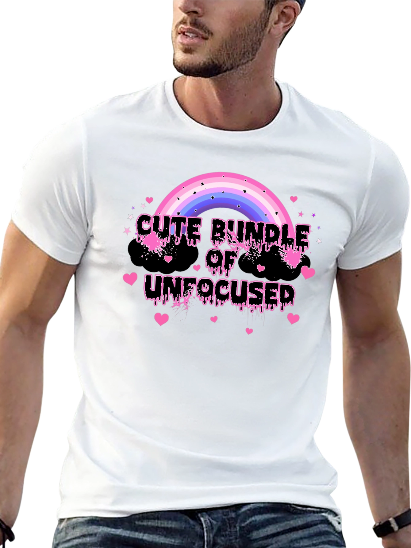 Cute Bundle of Unfocused T-Shirt