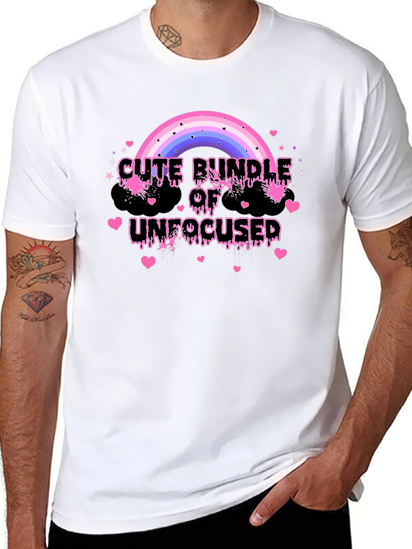 Cute Bundle of Unfocused T-Shirt