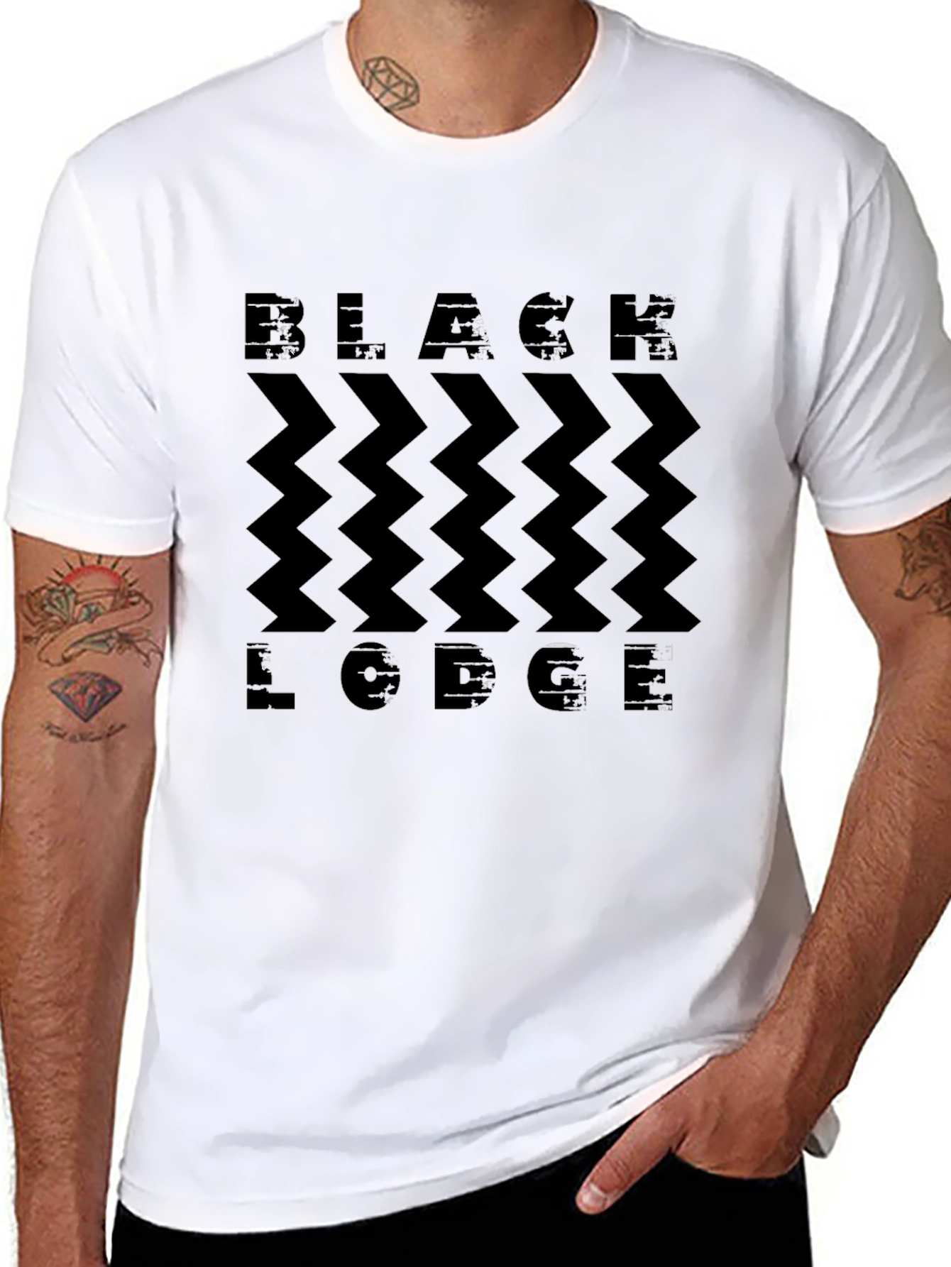 Black Lodge Tee - Twin Peaks Inspired