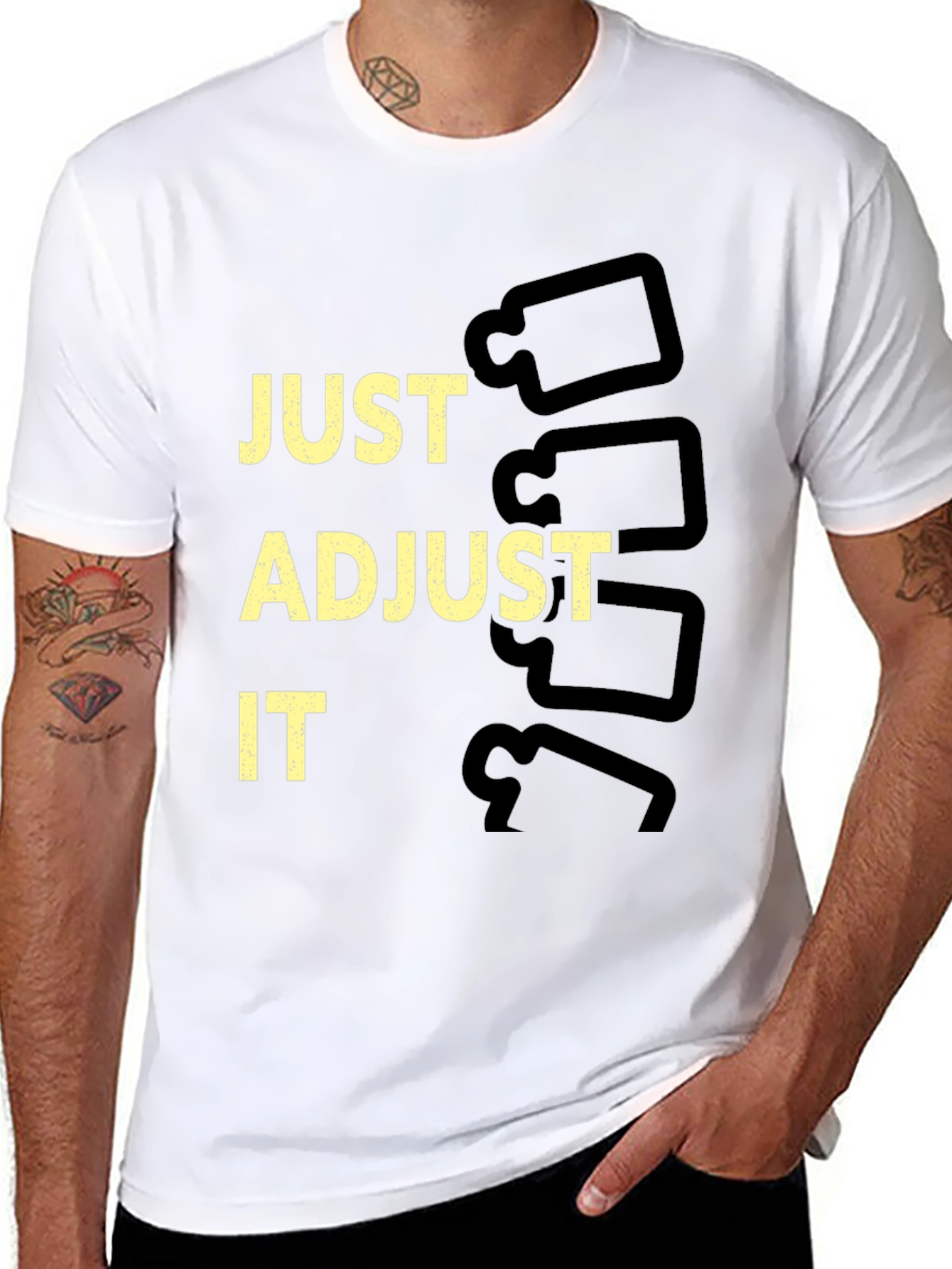 Just Adjust It Chiropractic T-Shirt