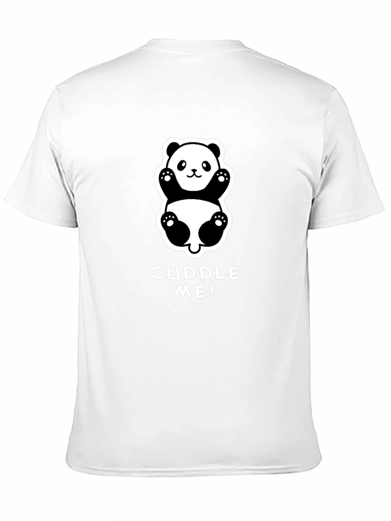 Cuddle Me! Panda Graphic Tee - Soft & Cute