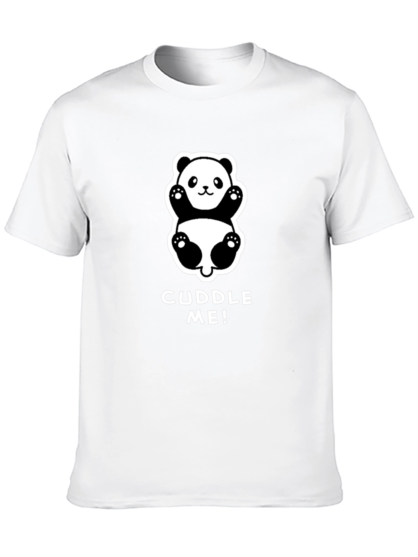 Cuddle Me! Panda Graphic Tee - Soft & Cute