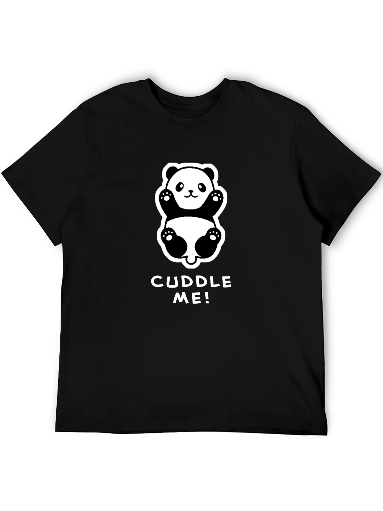 Cuddle Me! Panda Graphic Tee - Soft & Cute