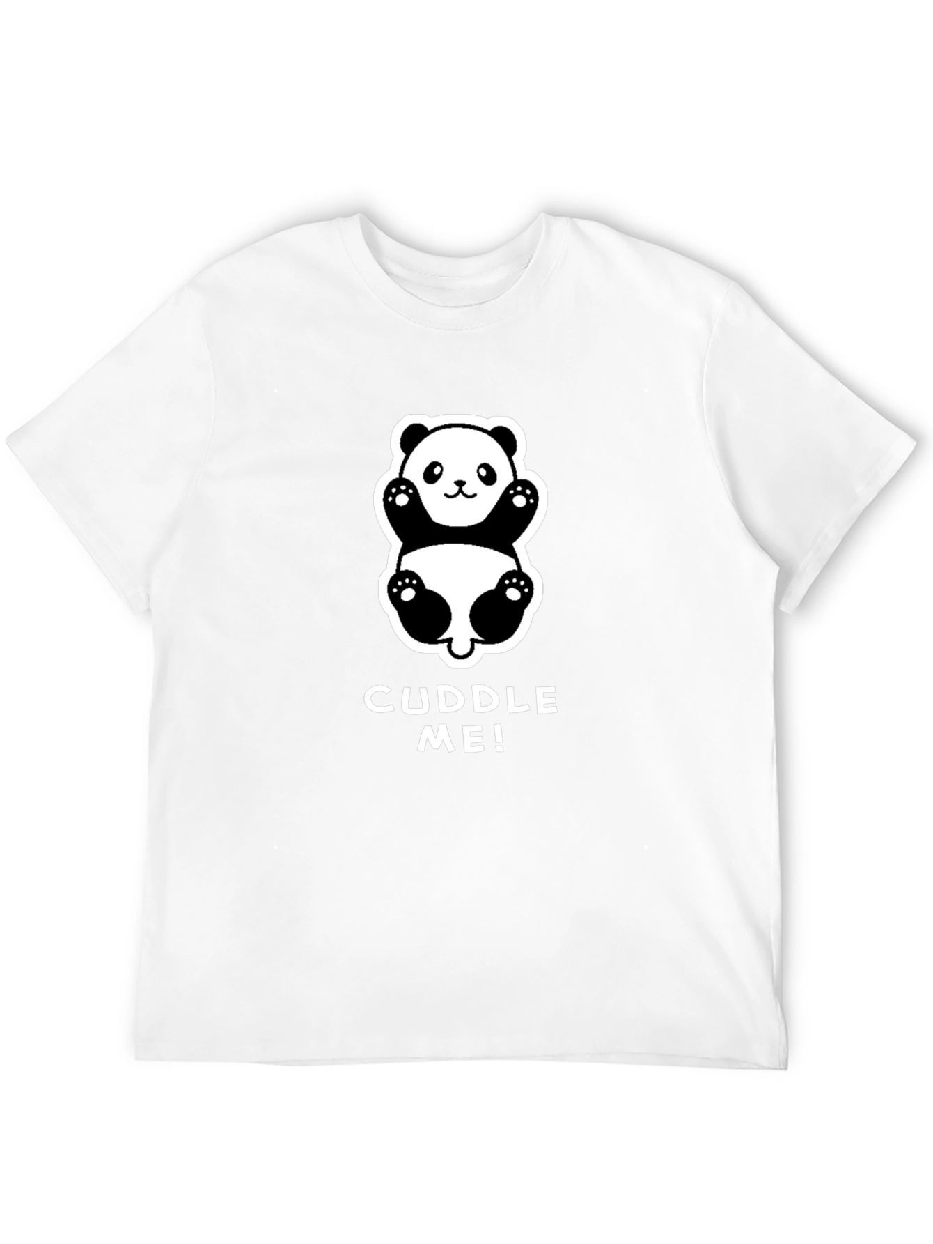 Cuddle Me! Panda Graphic Tee - Soft & Cute