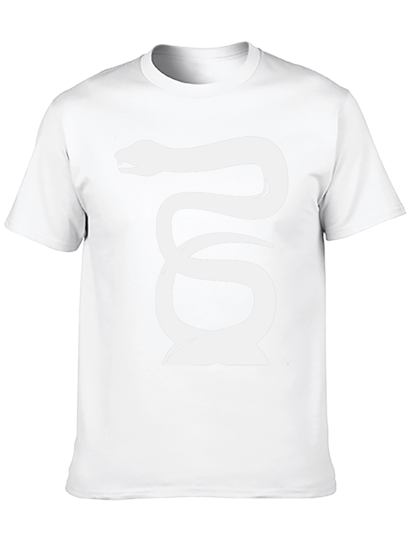 Snake Graphic Tee - Cool & Edgy Black T-Shirt