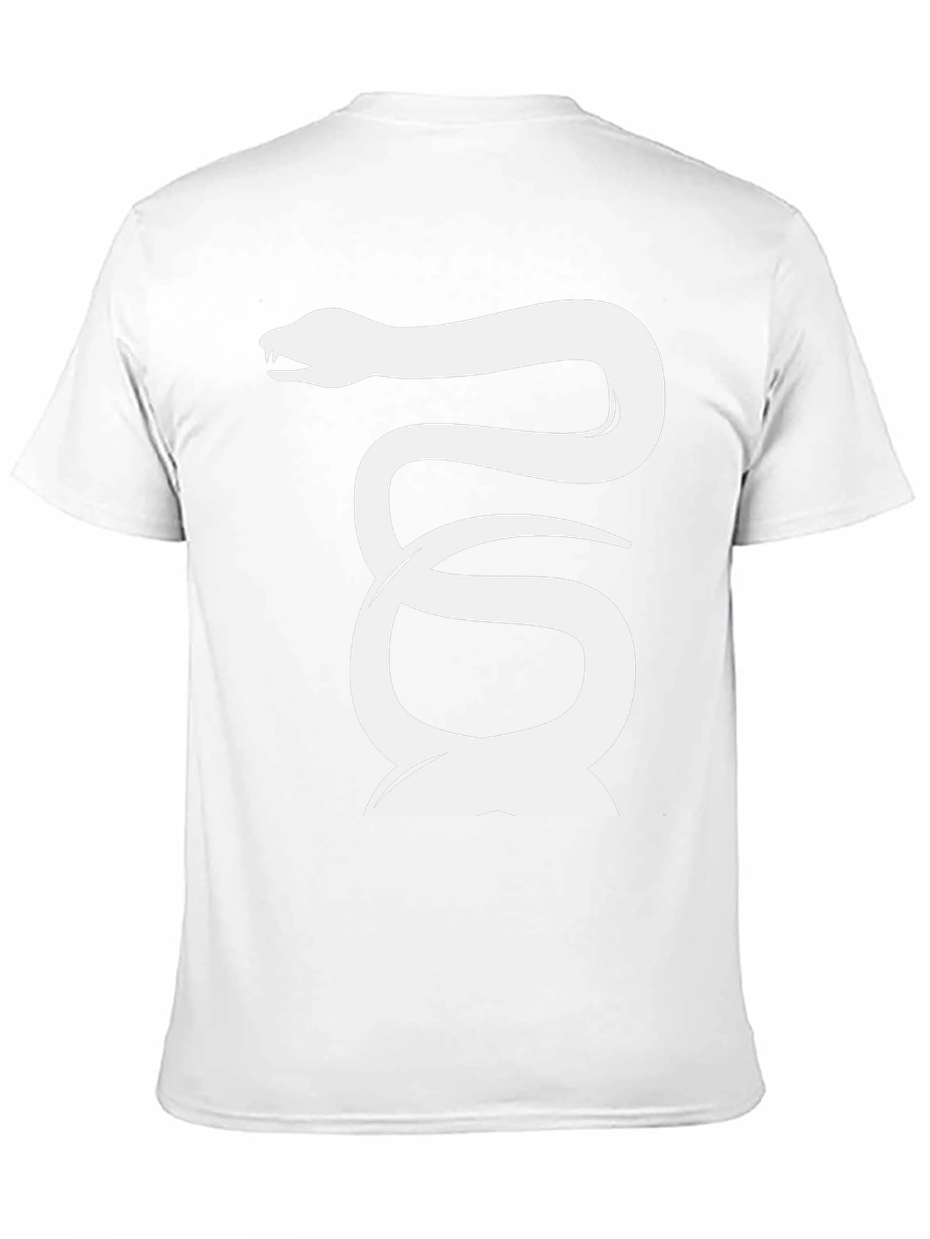 Snake Graphic Tee - Cool & Edgy Black T-Shirt