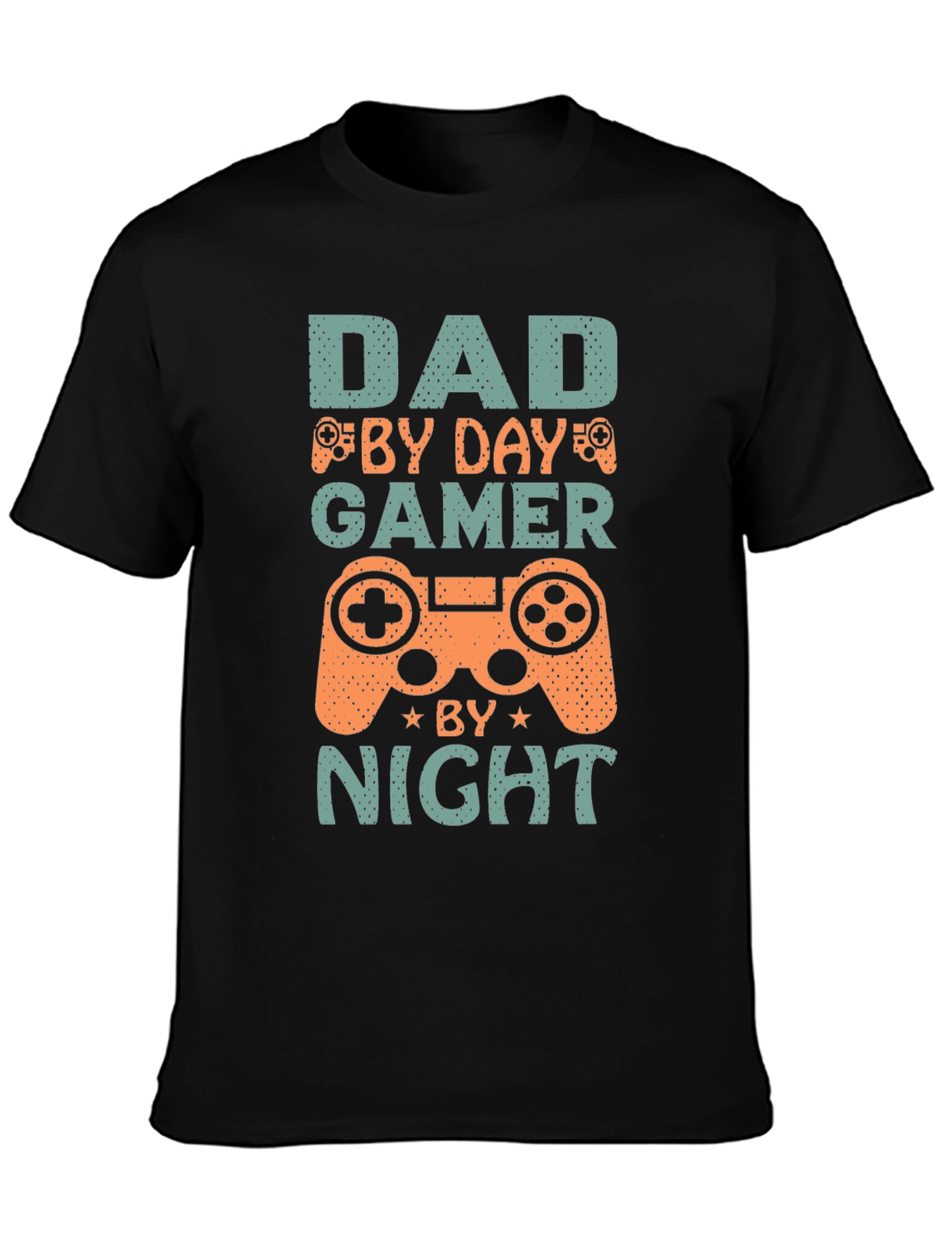 Dad By Day Gamer By Night Graphic Tee