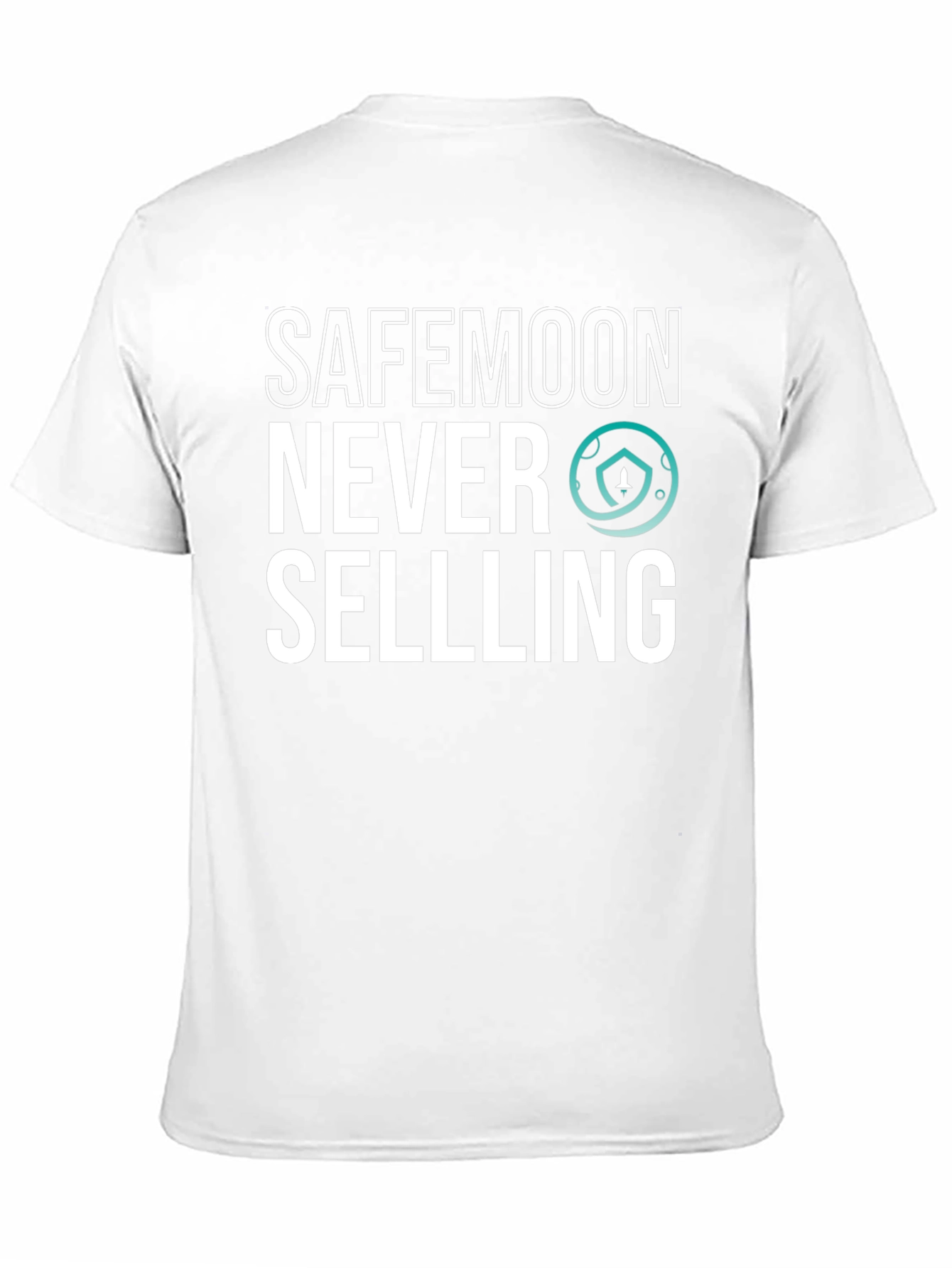 Safemoon Never Selling Black T-Shirt