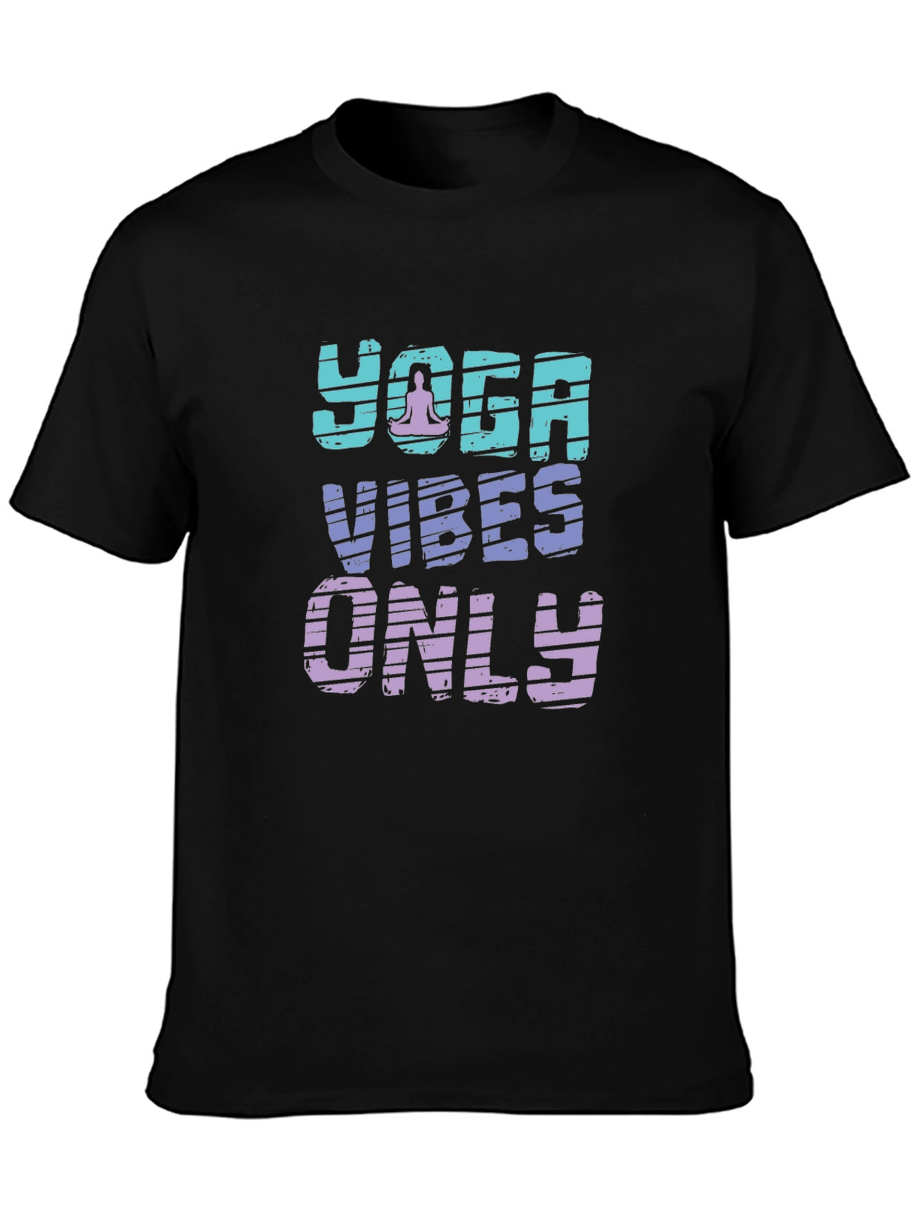 Yoga Vibes Only Graphic Tee - Unisex
