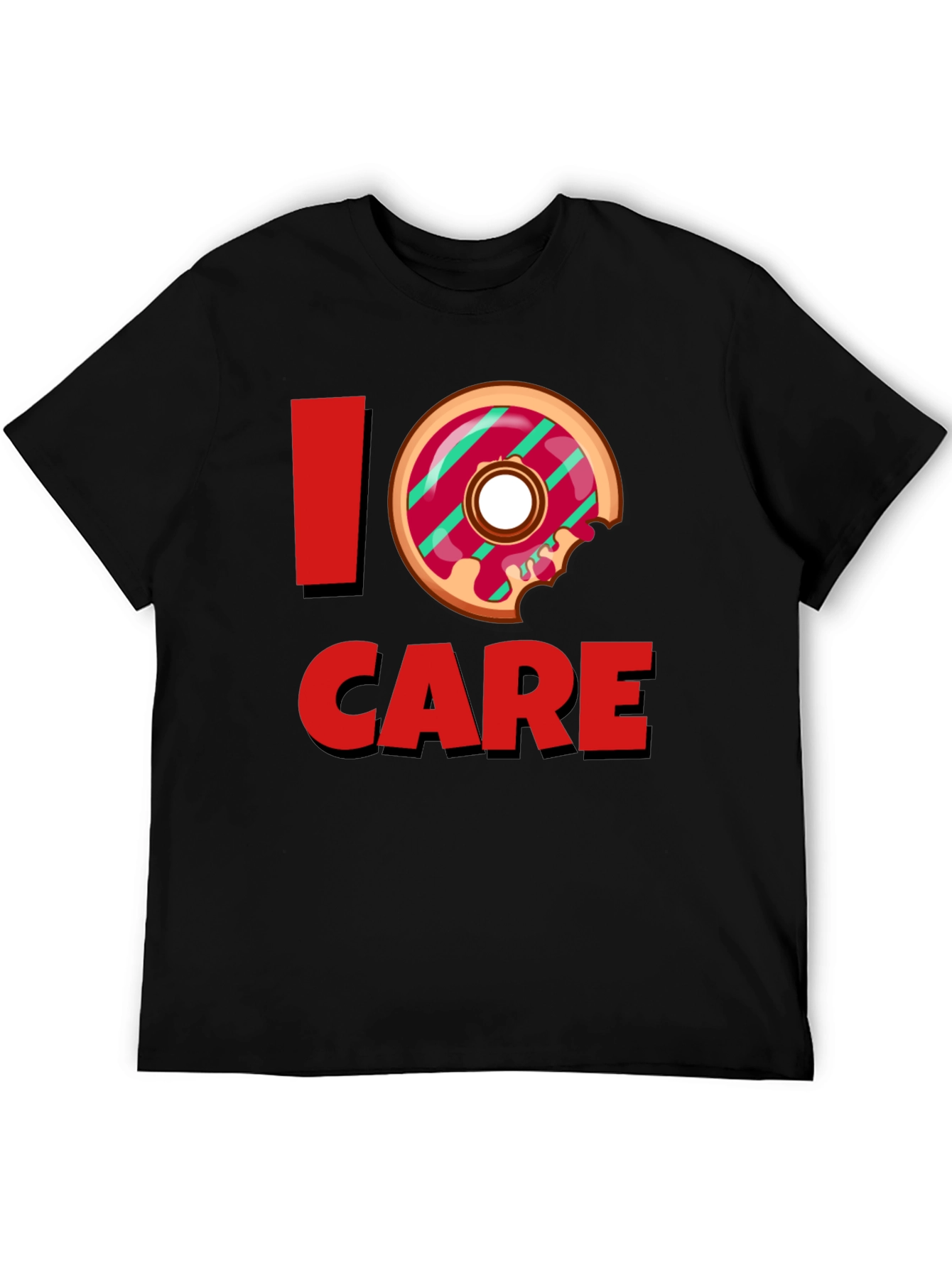 I Donut Care Graphic T-Shirt