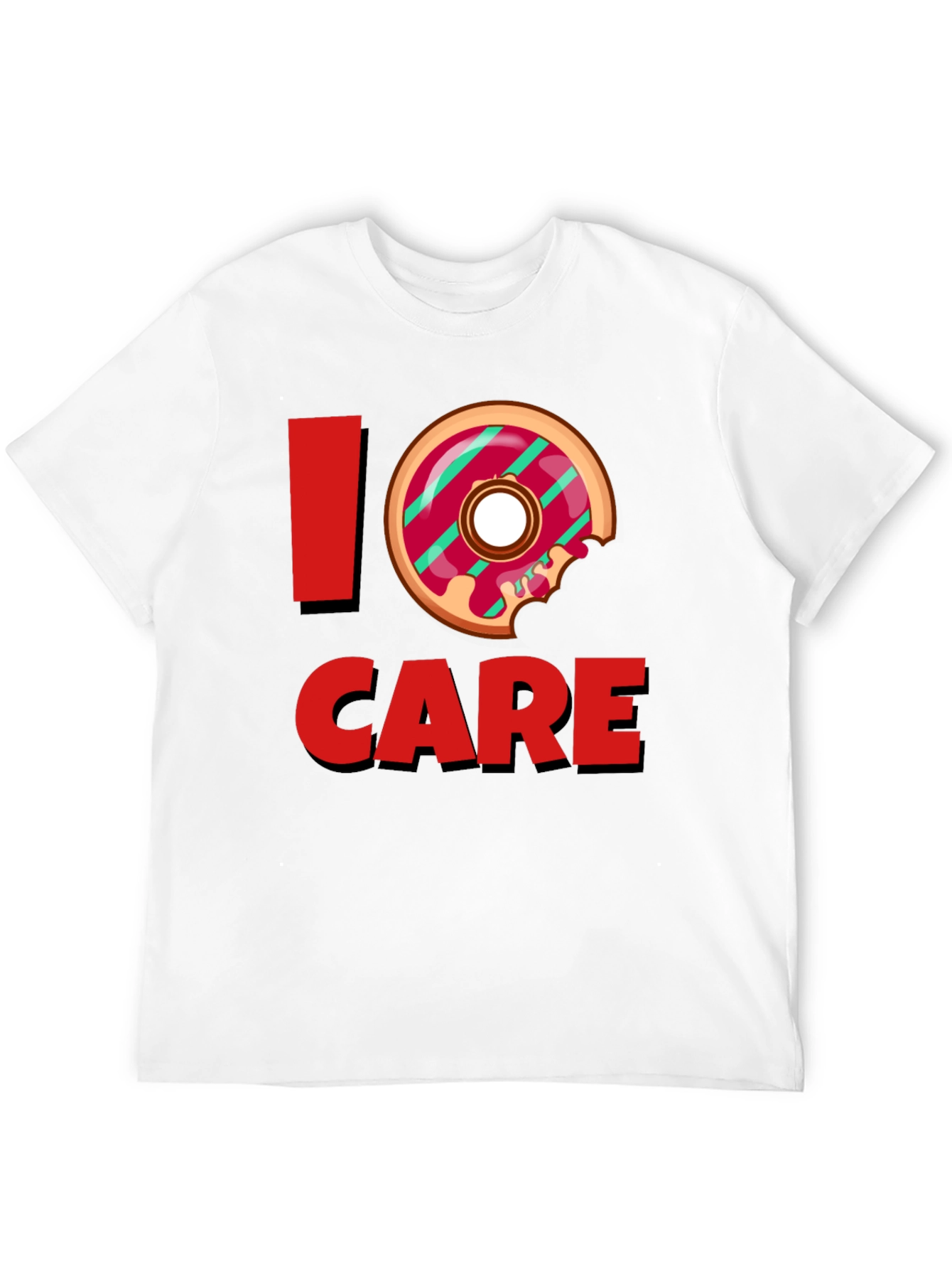 I Donut Care Graphic T-Shirt