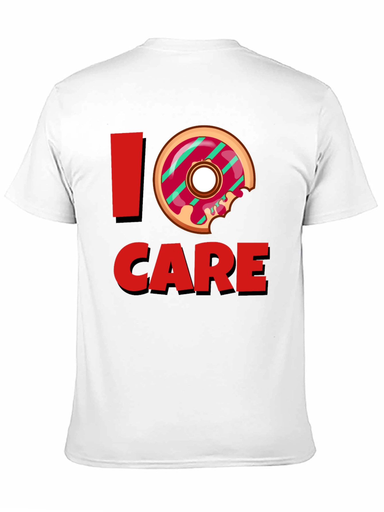 I Donut Care Graphic T-Shirt