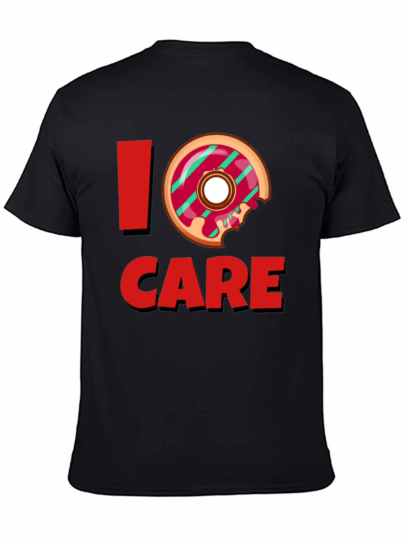 I Donut Care Graphic T-Shirt