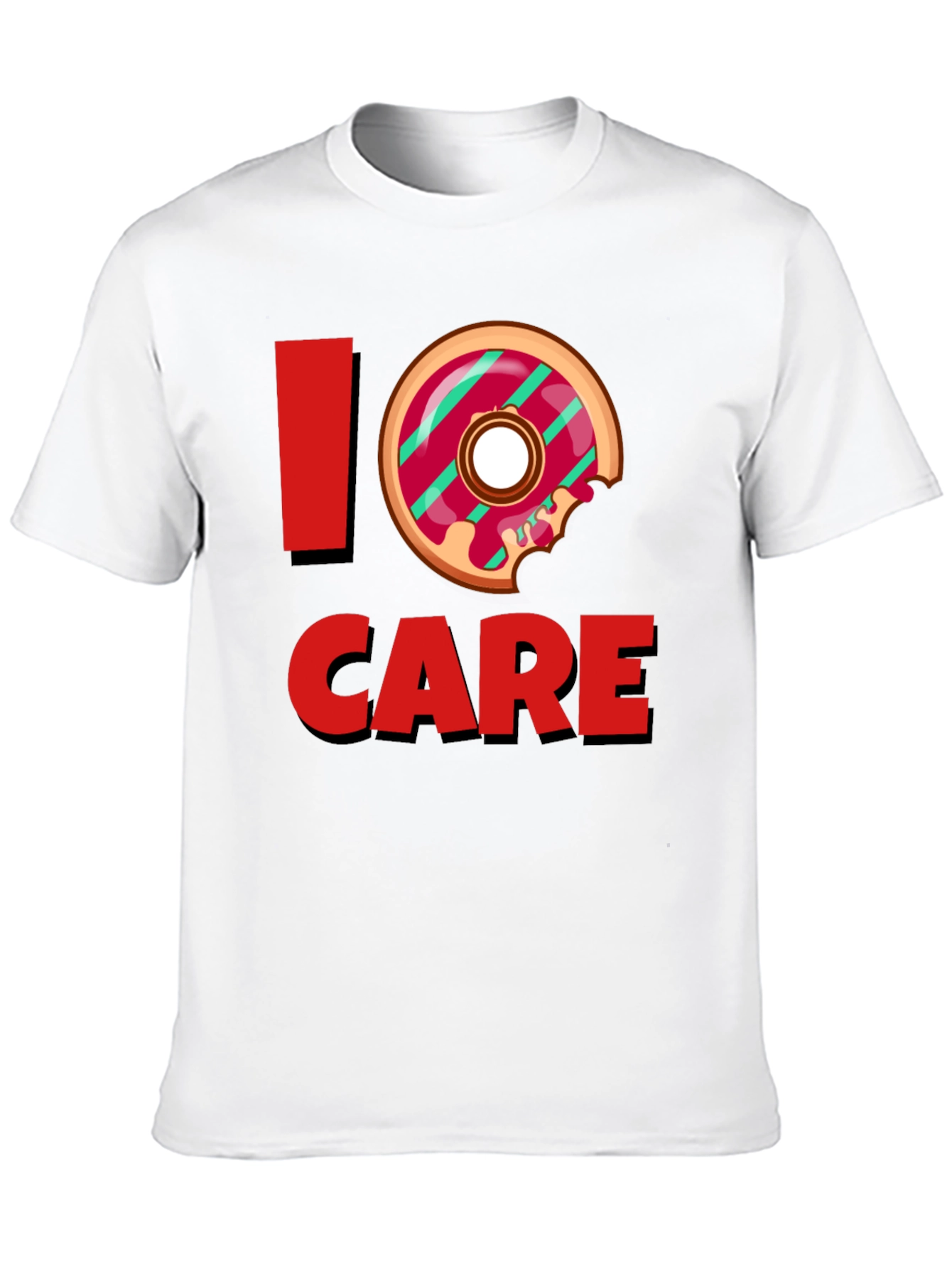 I Donut Care Graphic T-Shirt