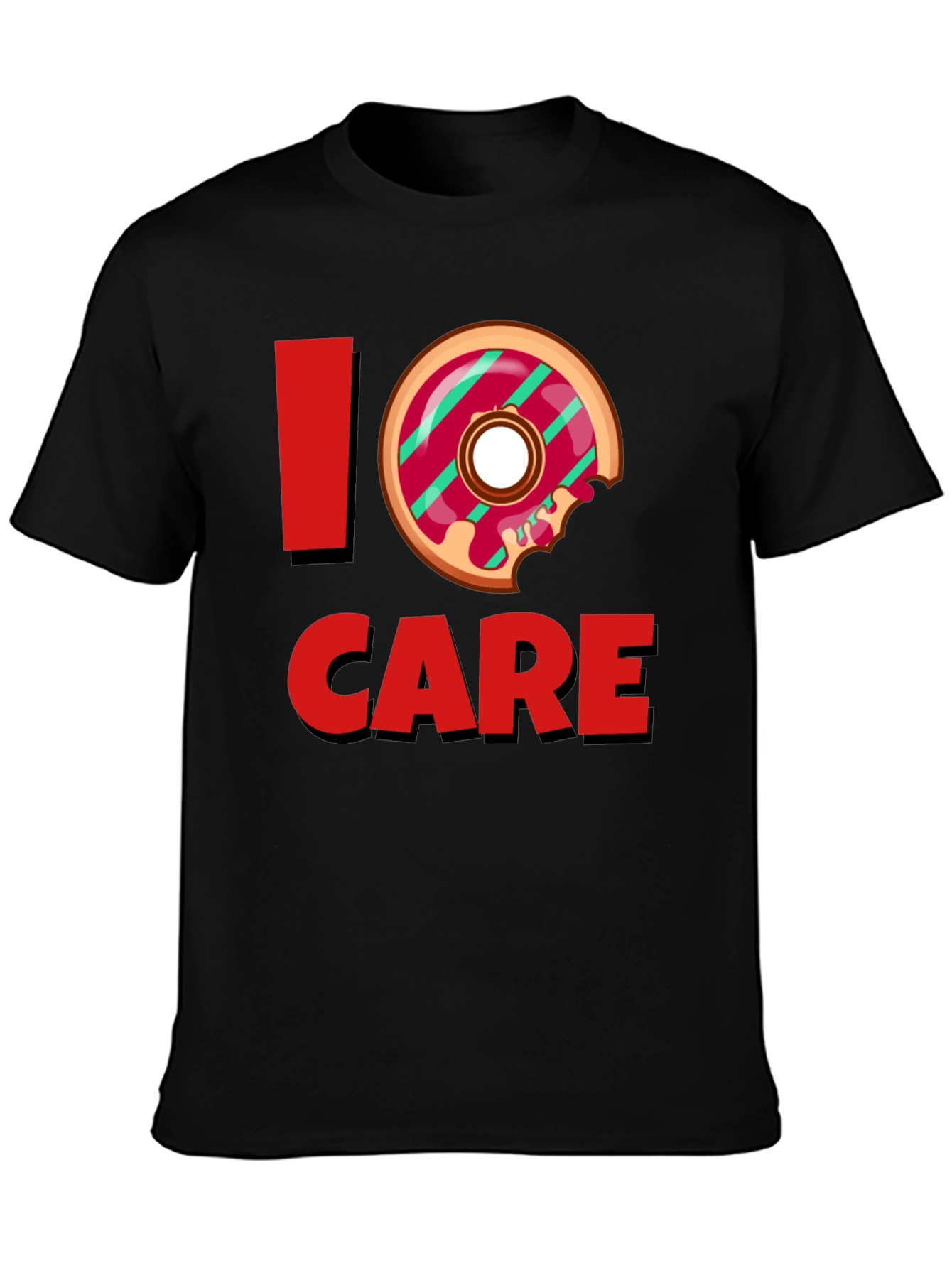 I Donut Care Graphic T-Shirt