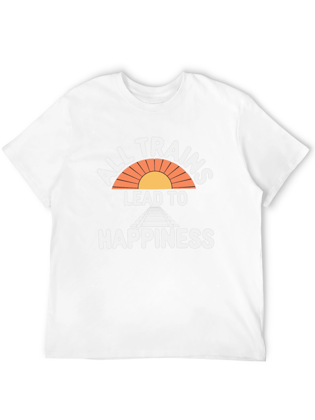 All Trains Lead to Happiness T-Shirt