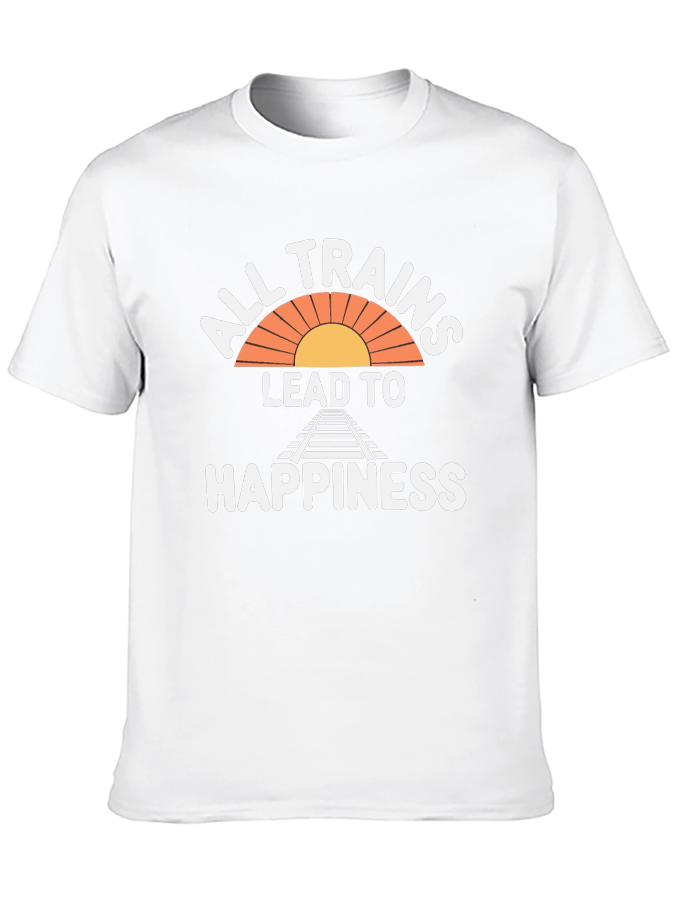 All Trains Lead to Happiness T-Shirt