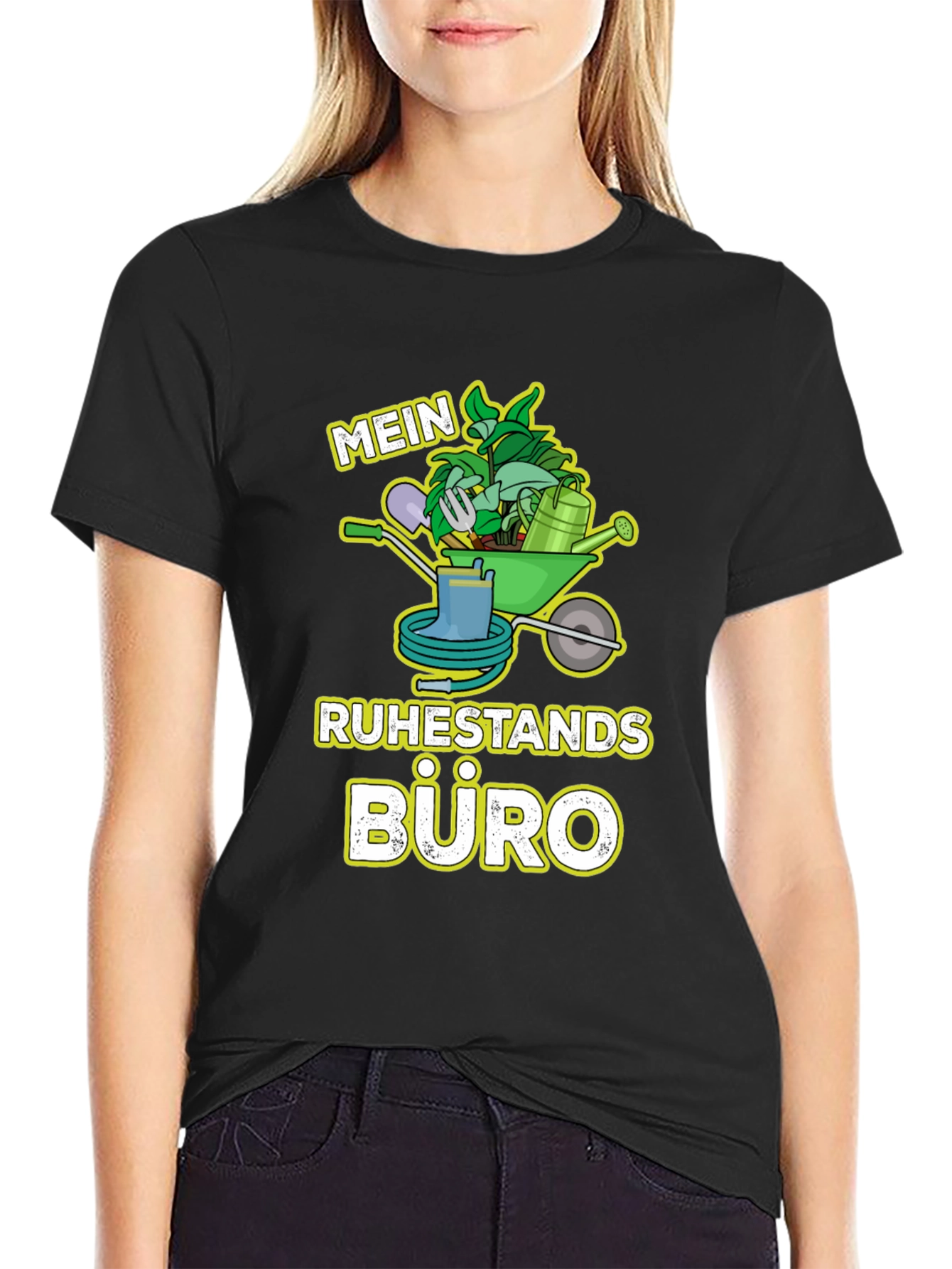 Retirement Office T-Shirt: Gardening Humor Tee