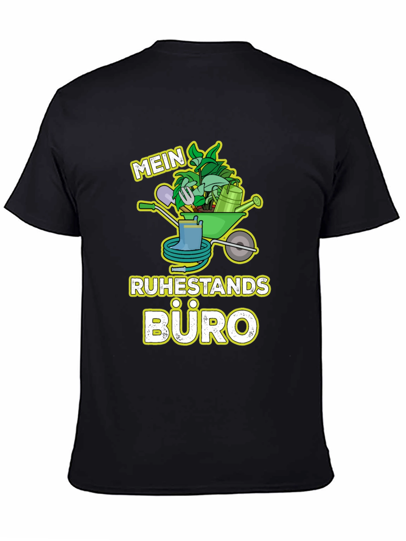 Retirement Office T-Shirt: Gardening Humor Tee