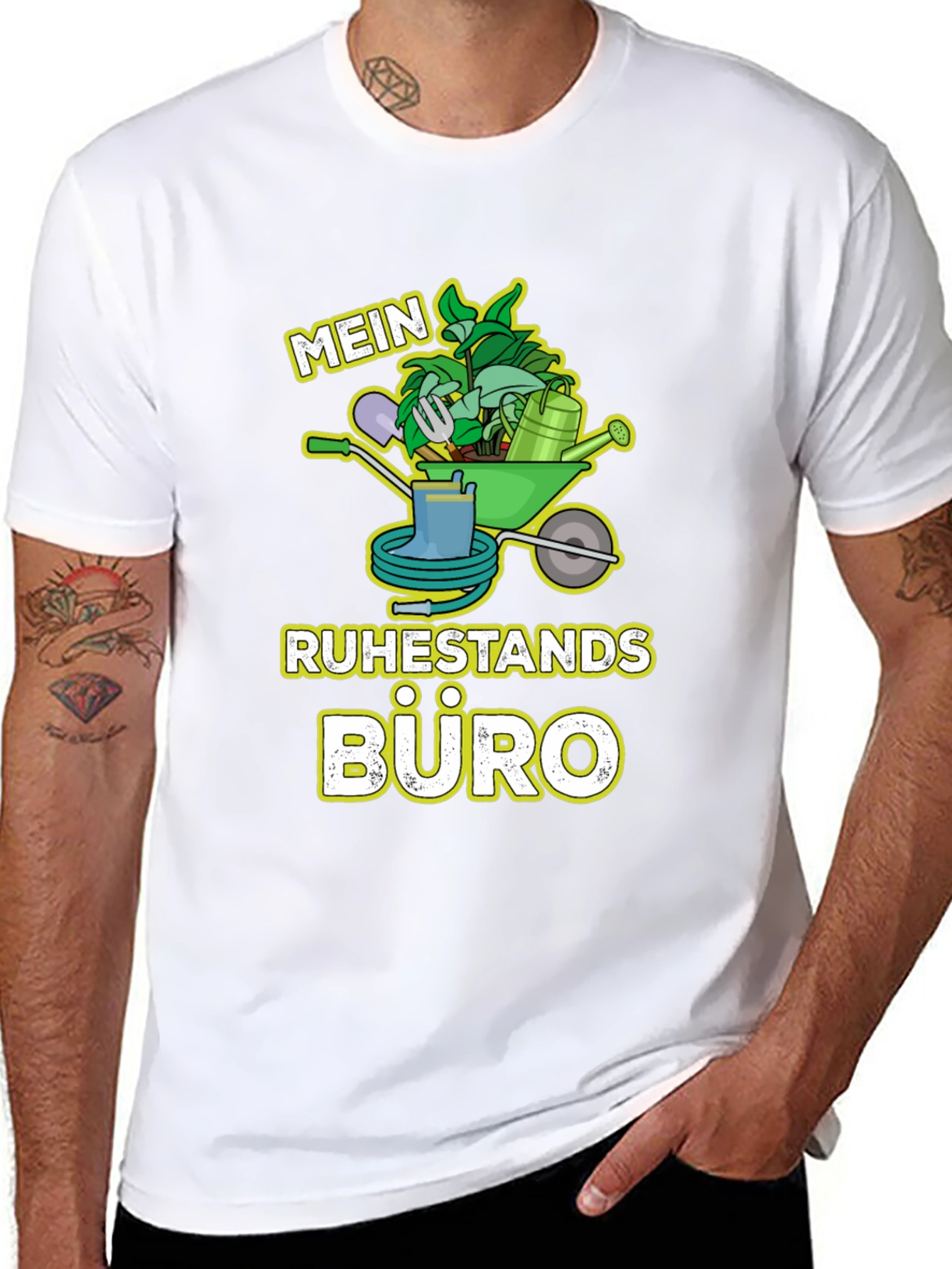 Retirement Office T-Shirt: Gardening Humor Tee