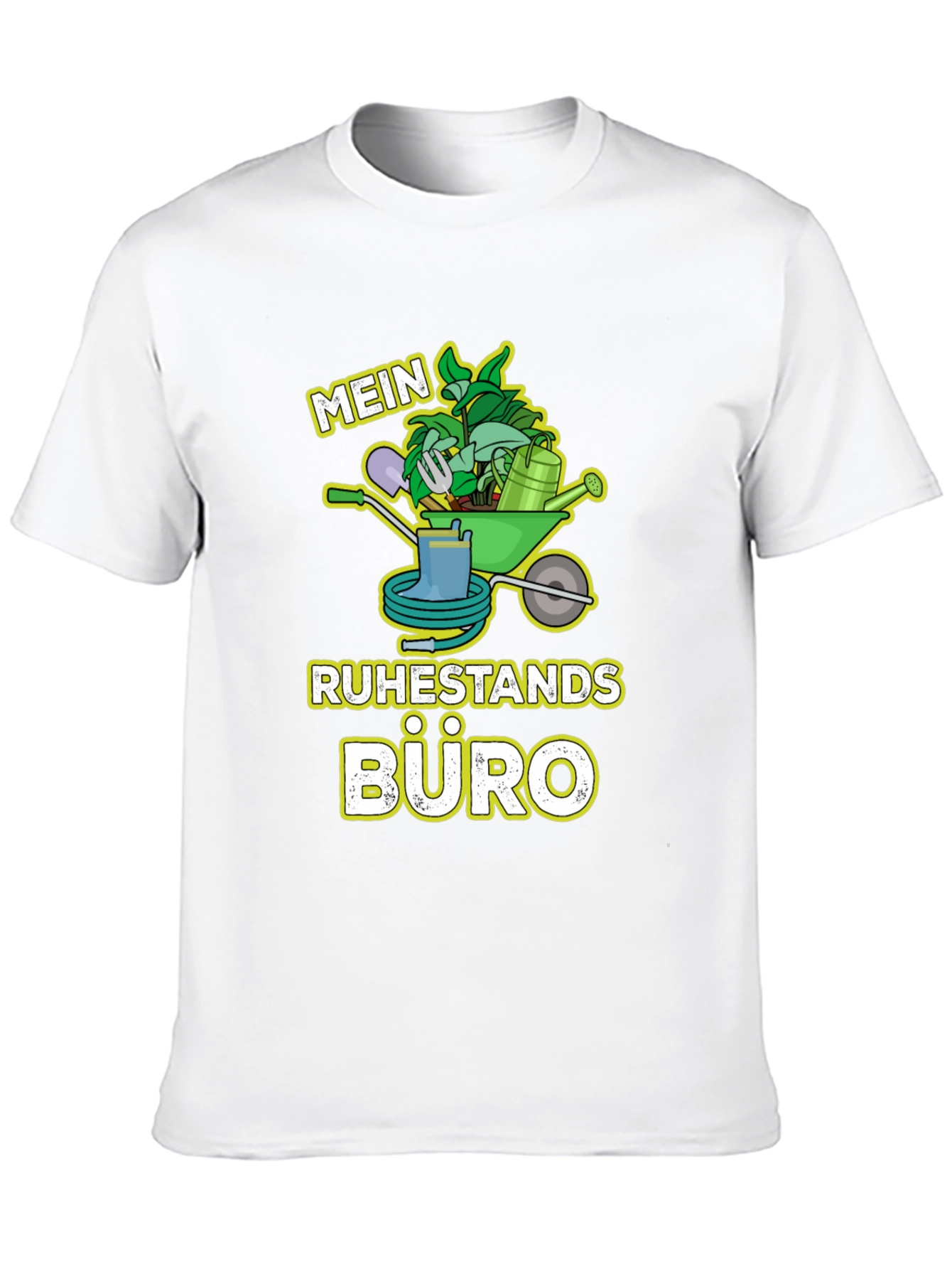 Retirement Office T-Shirt: Gardening Humor Tee