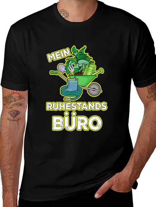 Retirement Office T-Shirt: Gardening Humor Tee