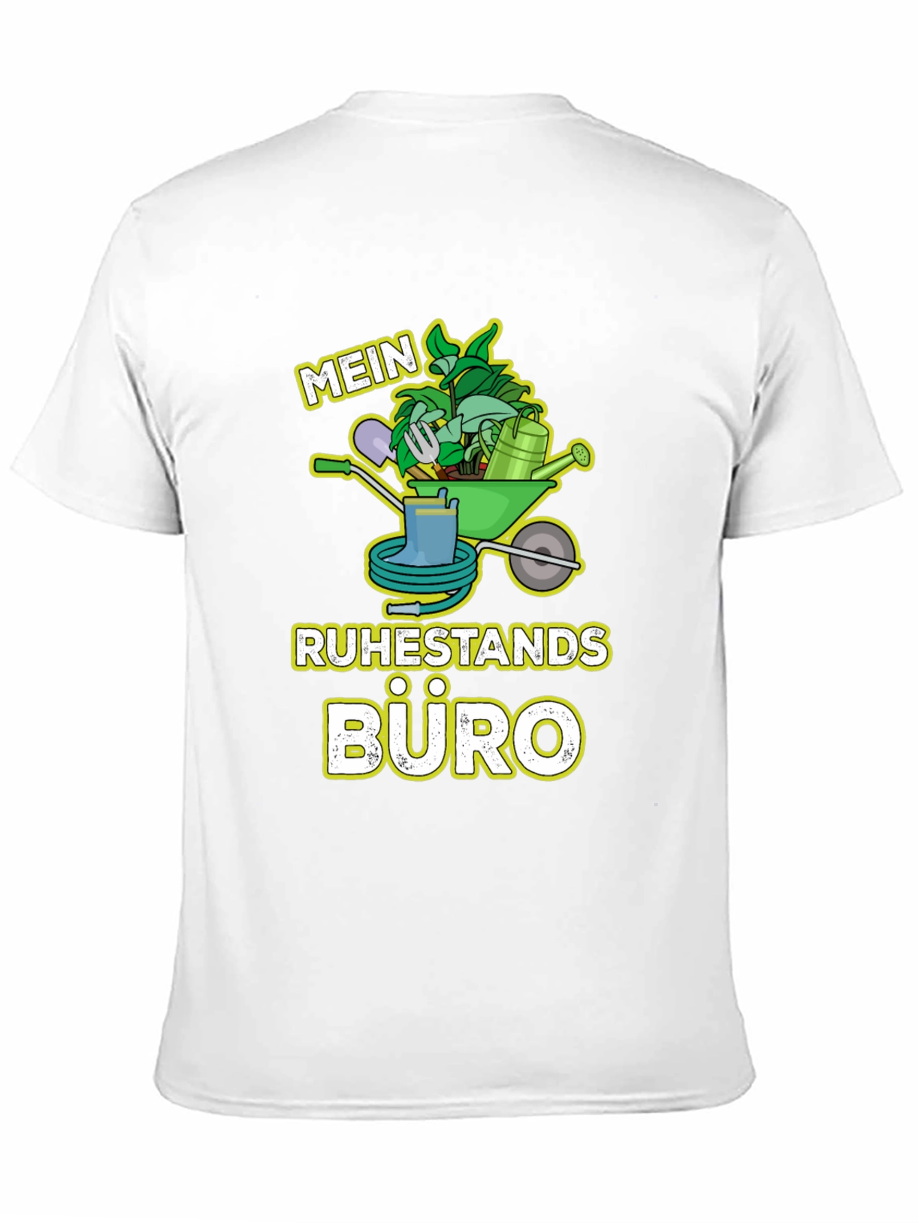 Retirement Office T-Shirt: Gardening Humor Tee