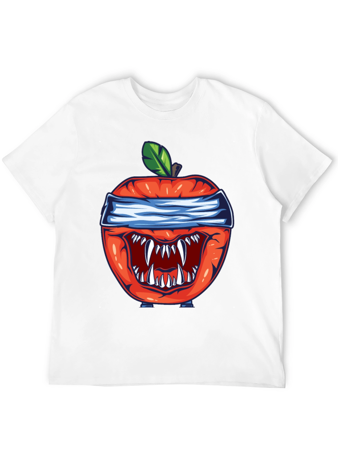 Monster Apple Graphic Tee - Unique Design