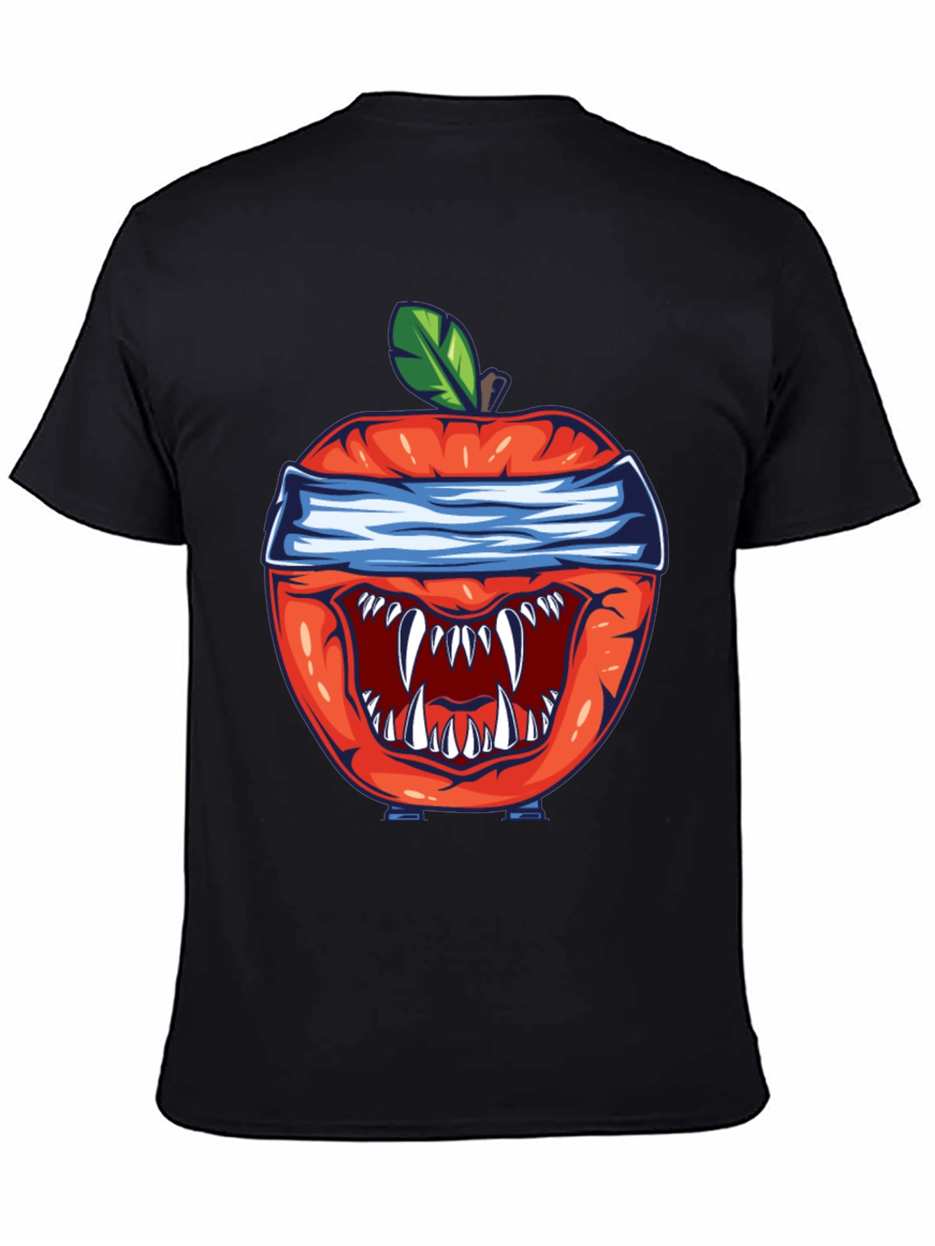 Monster Apple Graphic Tee - Unique Design