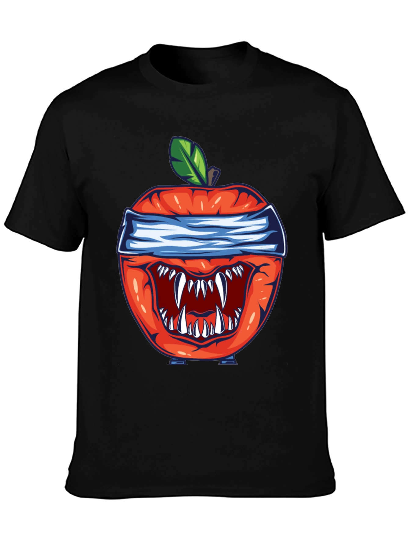 Monster Apple Graphic Tee - Unique Design
