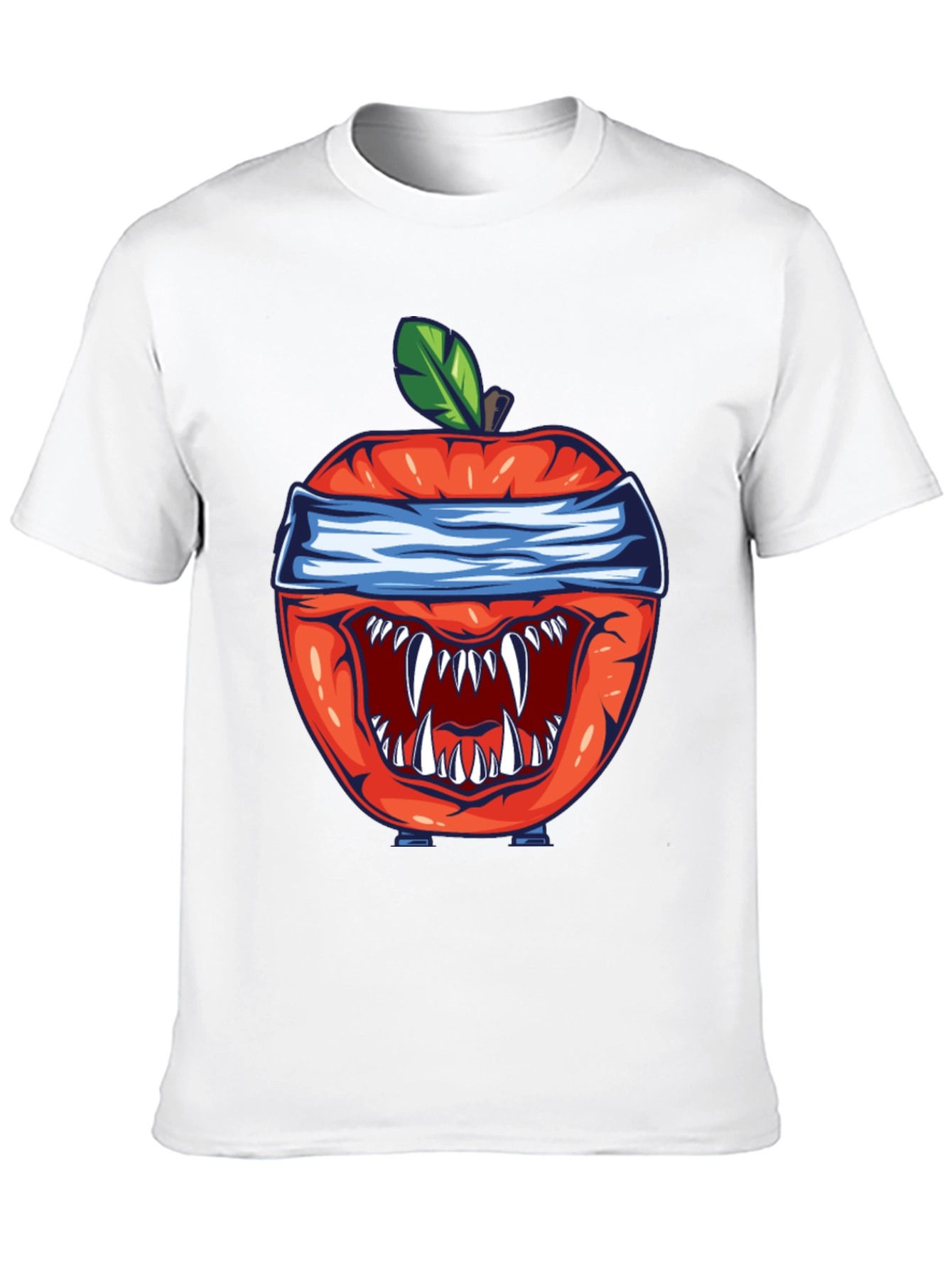 Monster Apple Graphic Tee - Unique Design